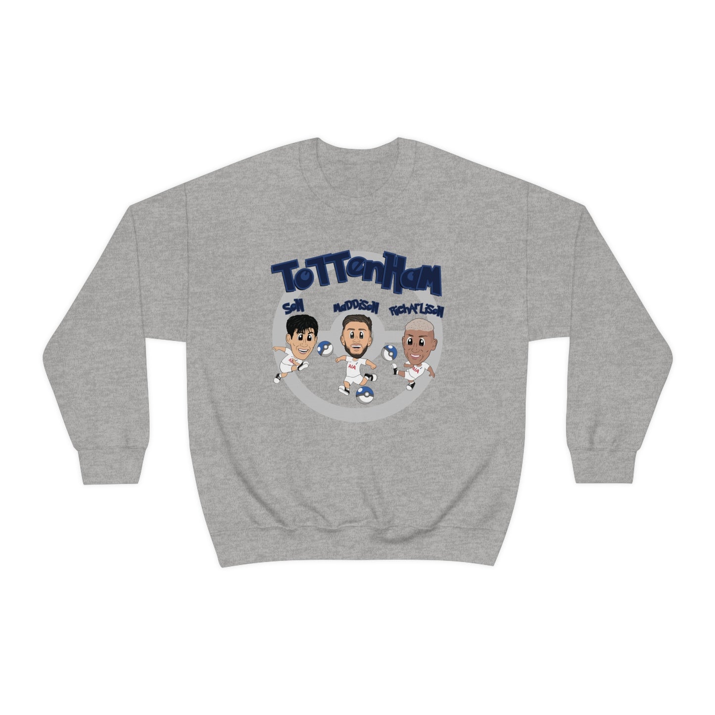 Tottenham Hotspur Evolution Crewneck Sweatshirt (Son Hueng-min, James Maddison, Richarlison)