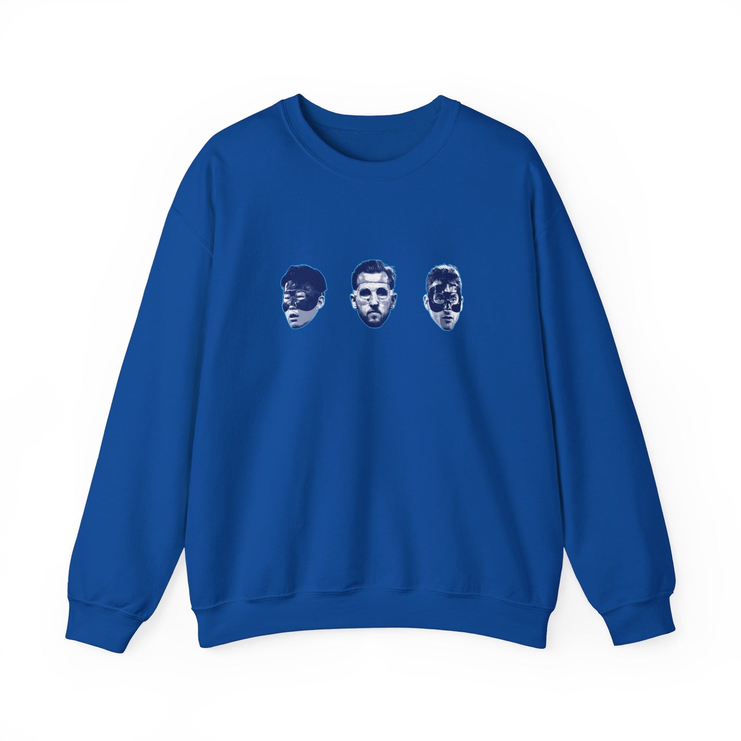 Tottenham Masked Men Son Heung-min Harry Kane Dejan Kulusevski Crewneck Sweatshirt