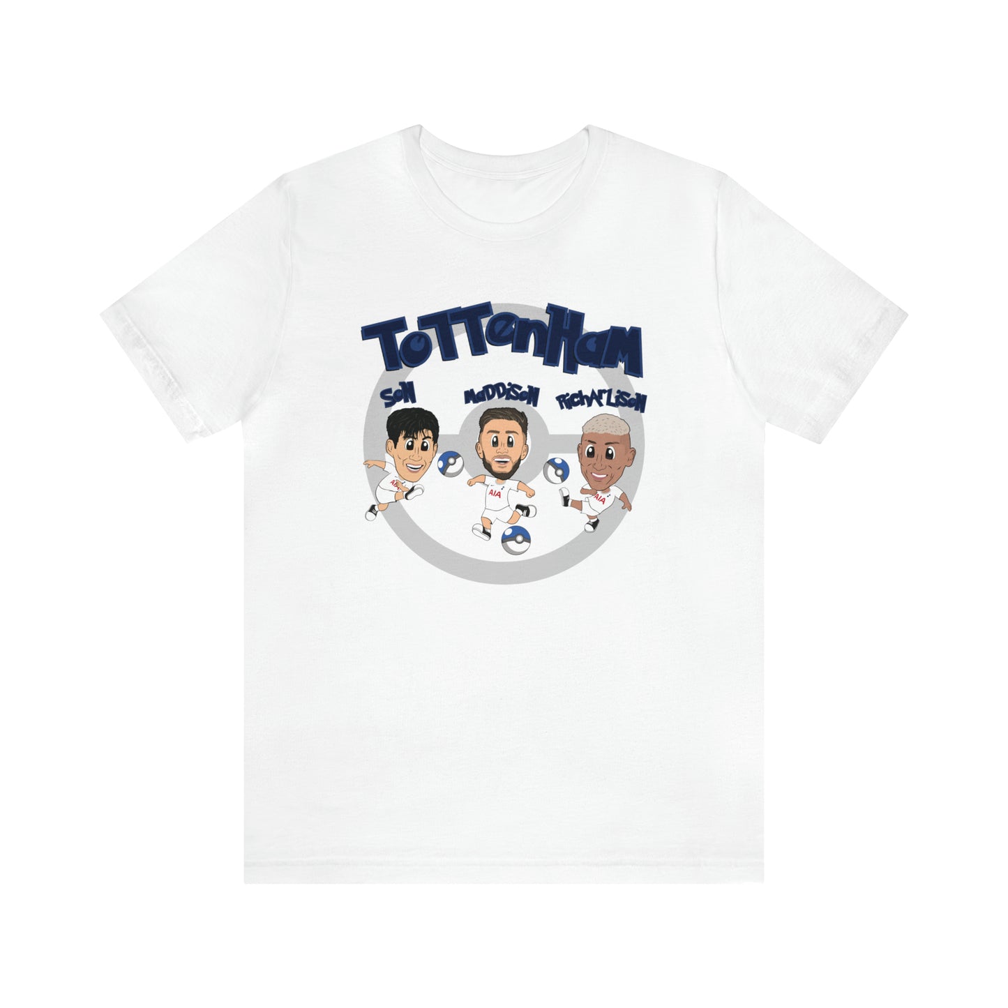 Tottenham Hotspur Evolution T-Shirt (Son Hueng-min, James Maddison, Richarlison)