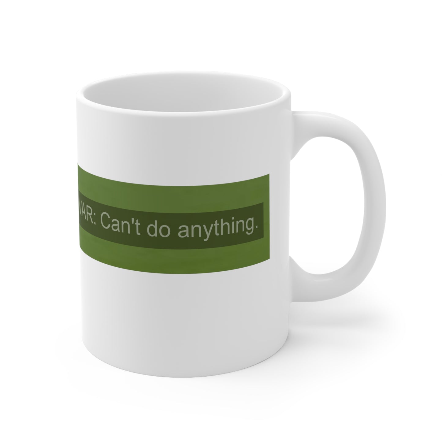 VAR: Oh (expletive). Can't do anything. Tottenham Liverpool Mug