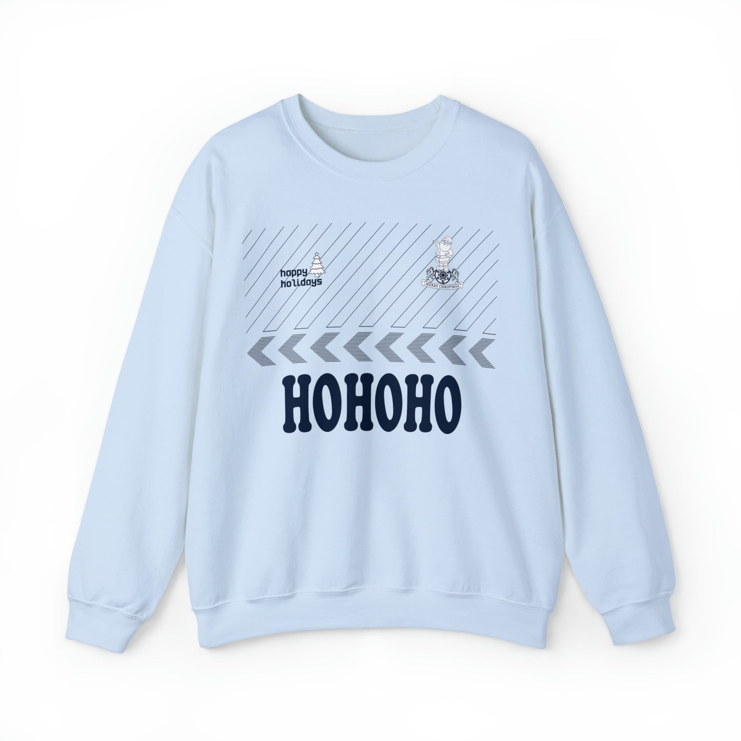 Tottenham 80s Retro Kit Christmas Jumper-Style Crewneck Sweatshirt