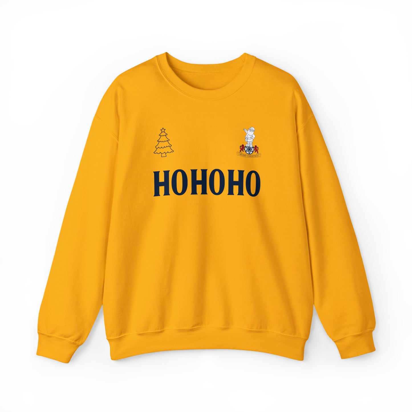 Tottenham Retro Kit Christmas Jumper-Style Crewneck Sweatshirt