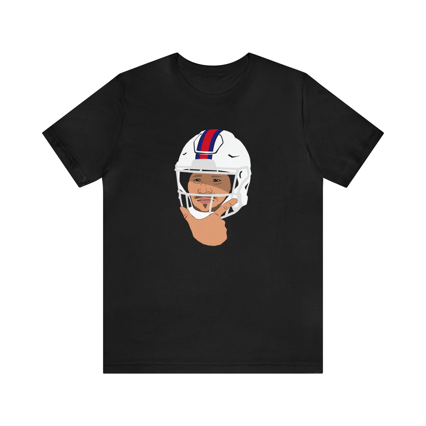 Josh Allen Thinking Emoji Bills T-Shirt