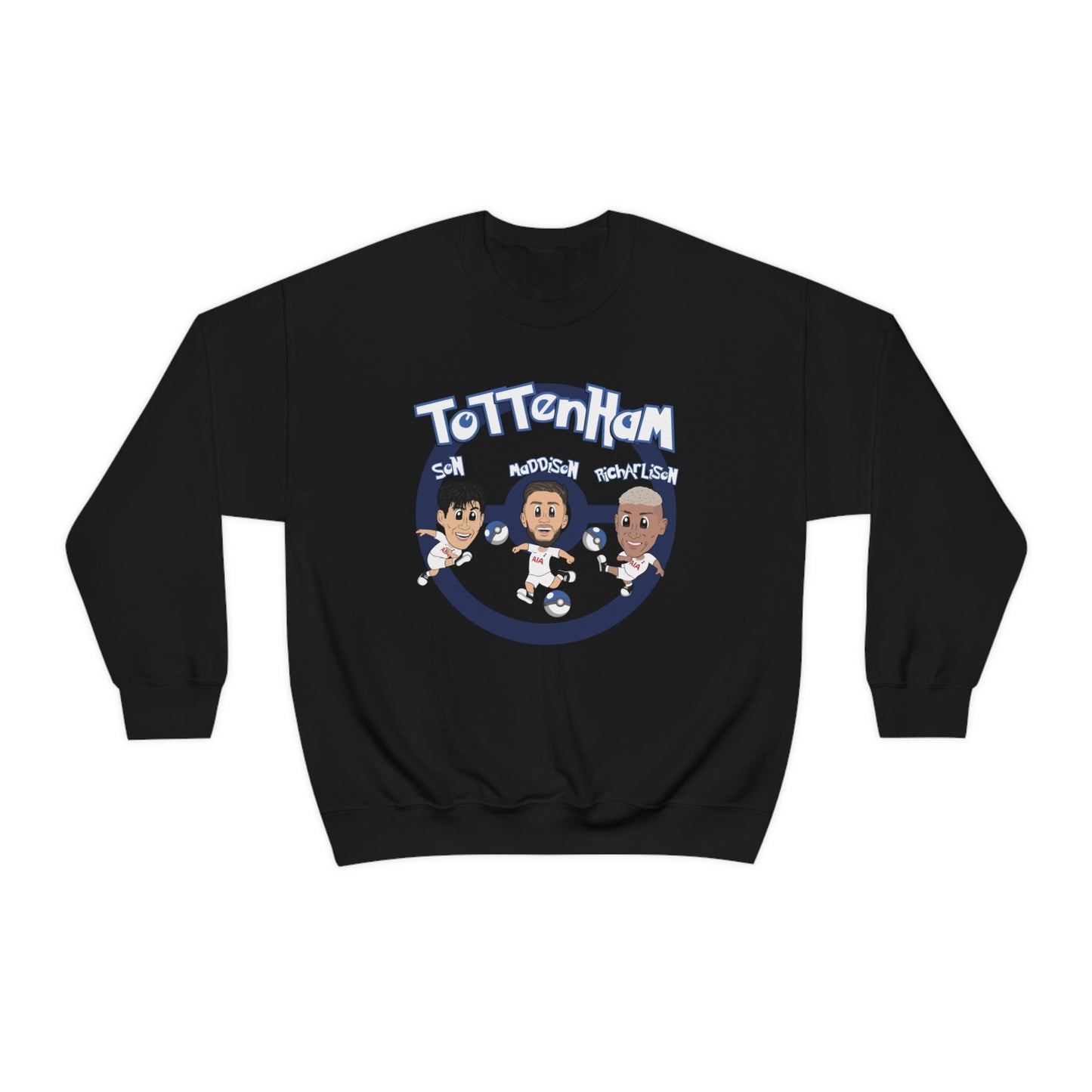 Tottenham Hotspur Evolution Crewneck Sweatshirt (Son Hueng-min, James Maddison, Richarlison)