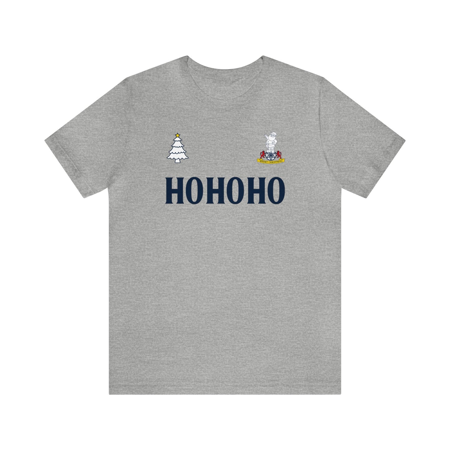 Tottenham Retro Kit Christmas Jumper-Style T-Shirt