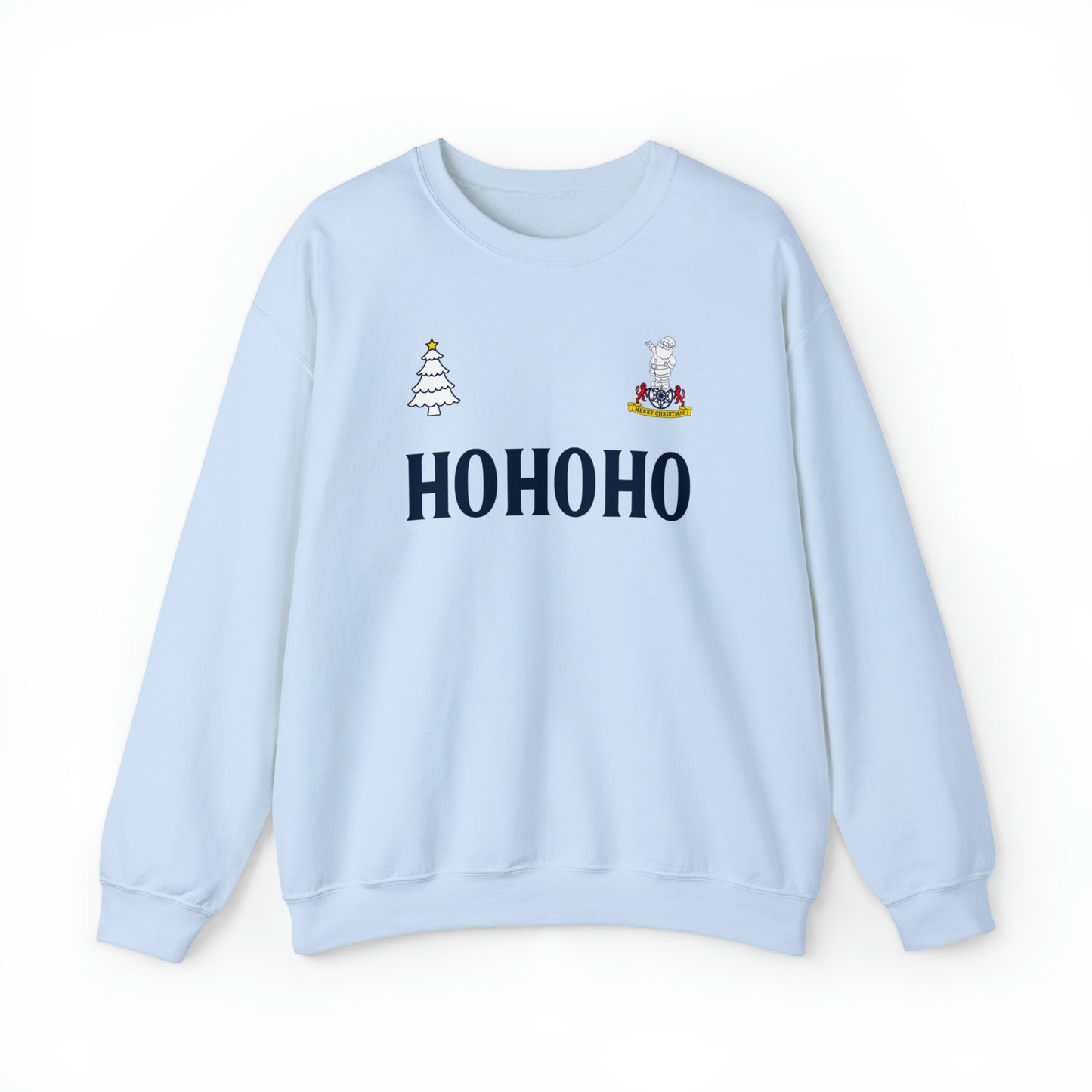 Tottenham Retro Kit Christmas Jumper-Style Crewneck Sweatshirt