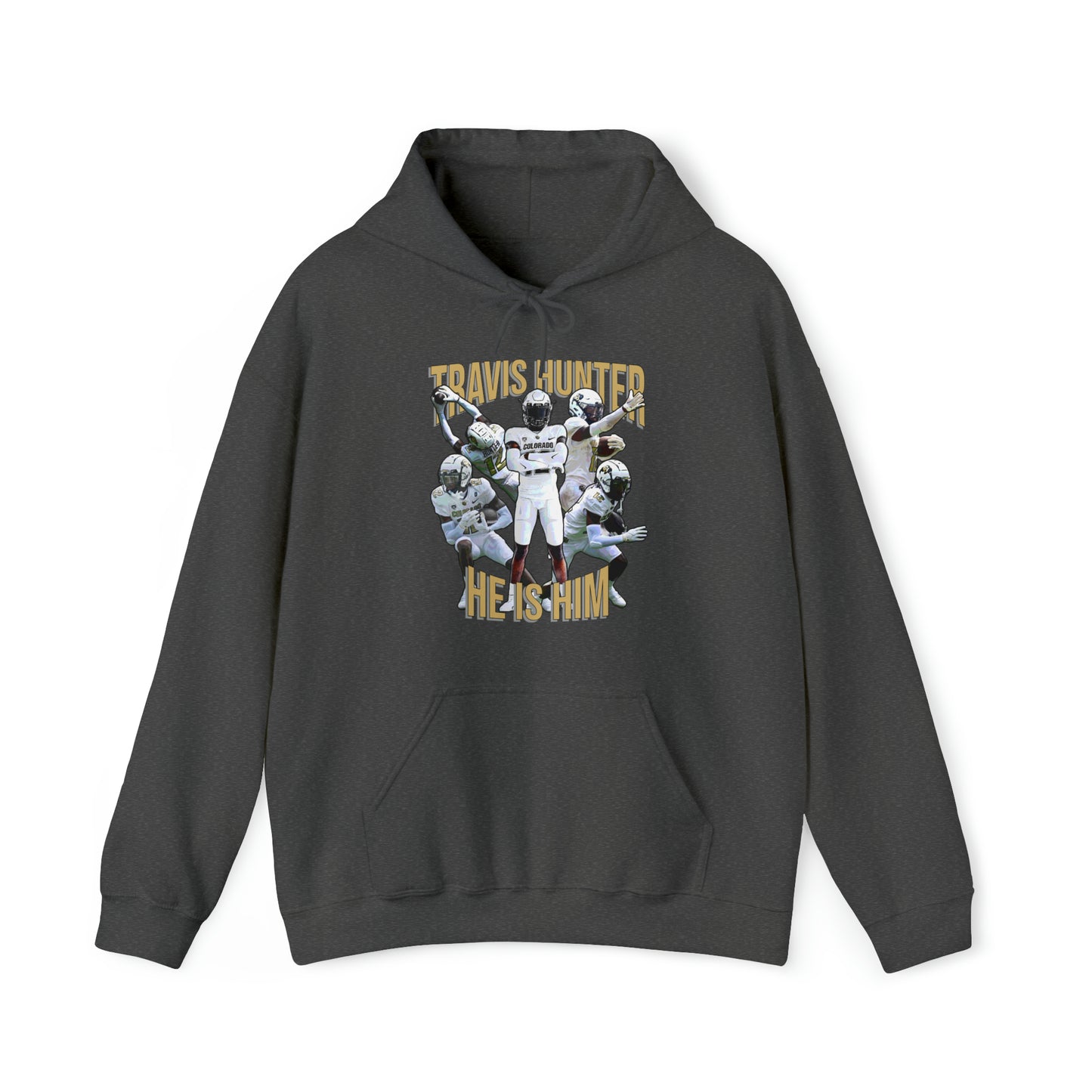 Travis Hunter He Is Him Colorado Hoodie