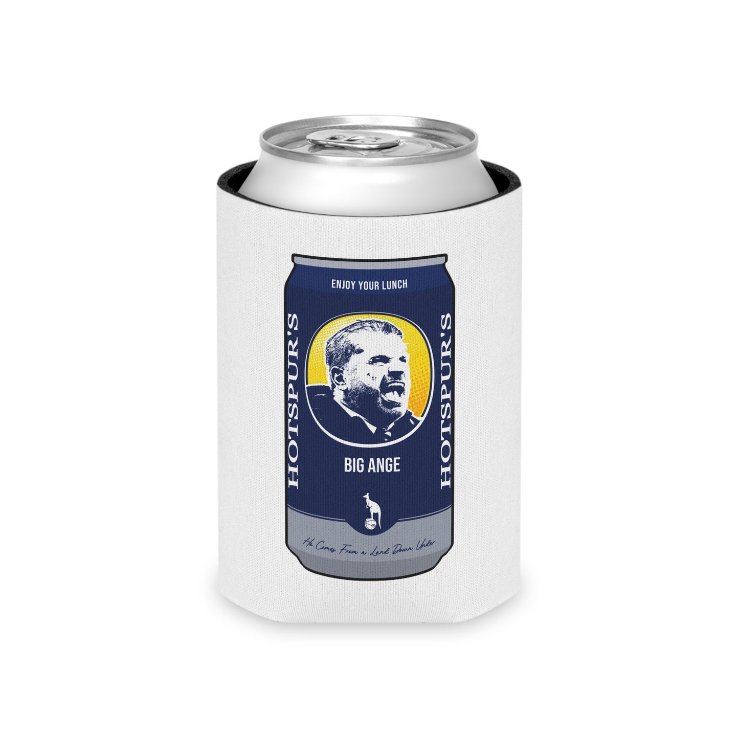 (2-pack) Ange Postecoglou Foster's Can Tottenham Hotspur Koozie