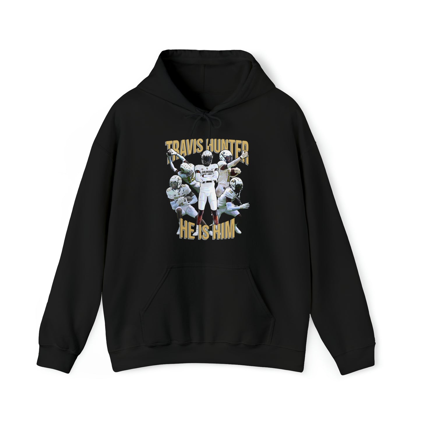 Travis Hunter He Is Him Colorado Hoodie