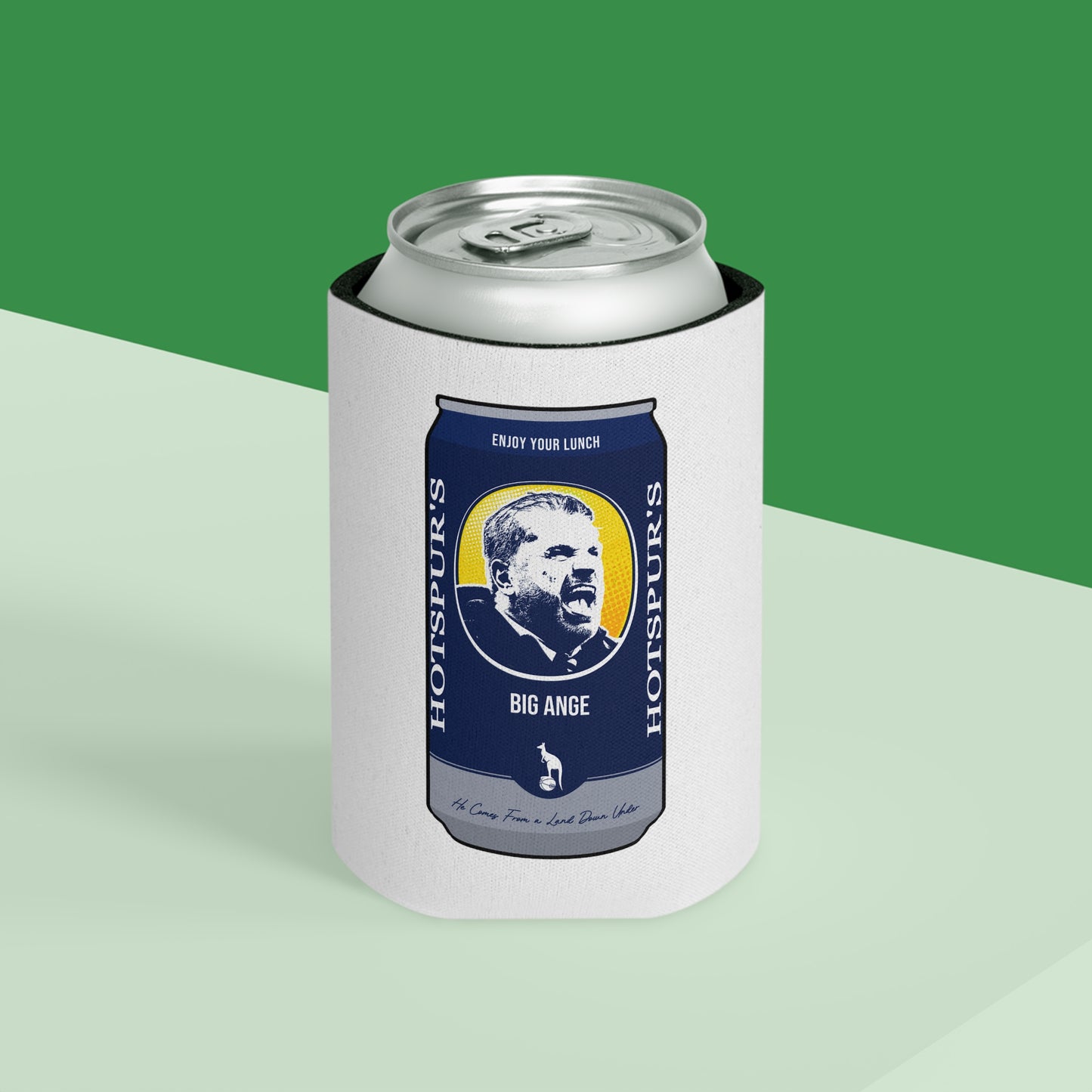 (2-pack) Ange Postecoglou Foster's Can Tottenham Hotspur Koozie