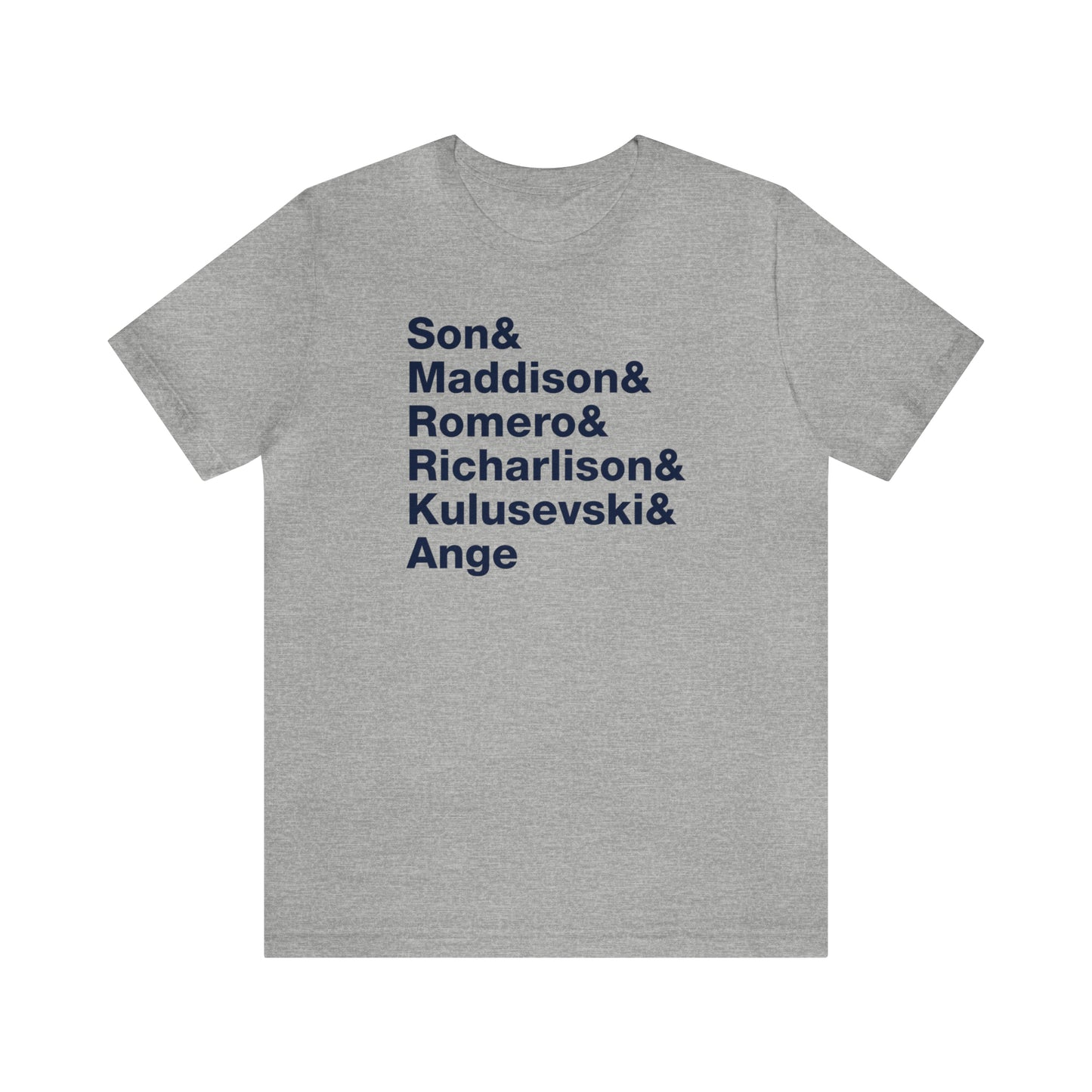 Customizable Tottenham Hotspur & T-Shirt (Choose The Names You Want!)