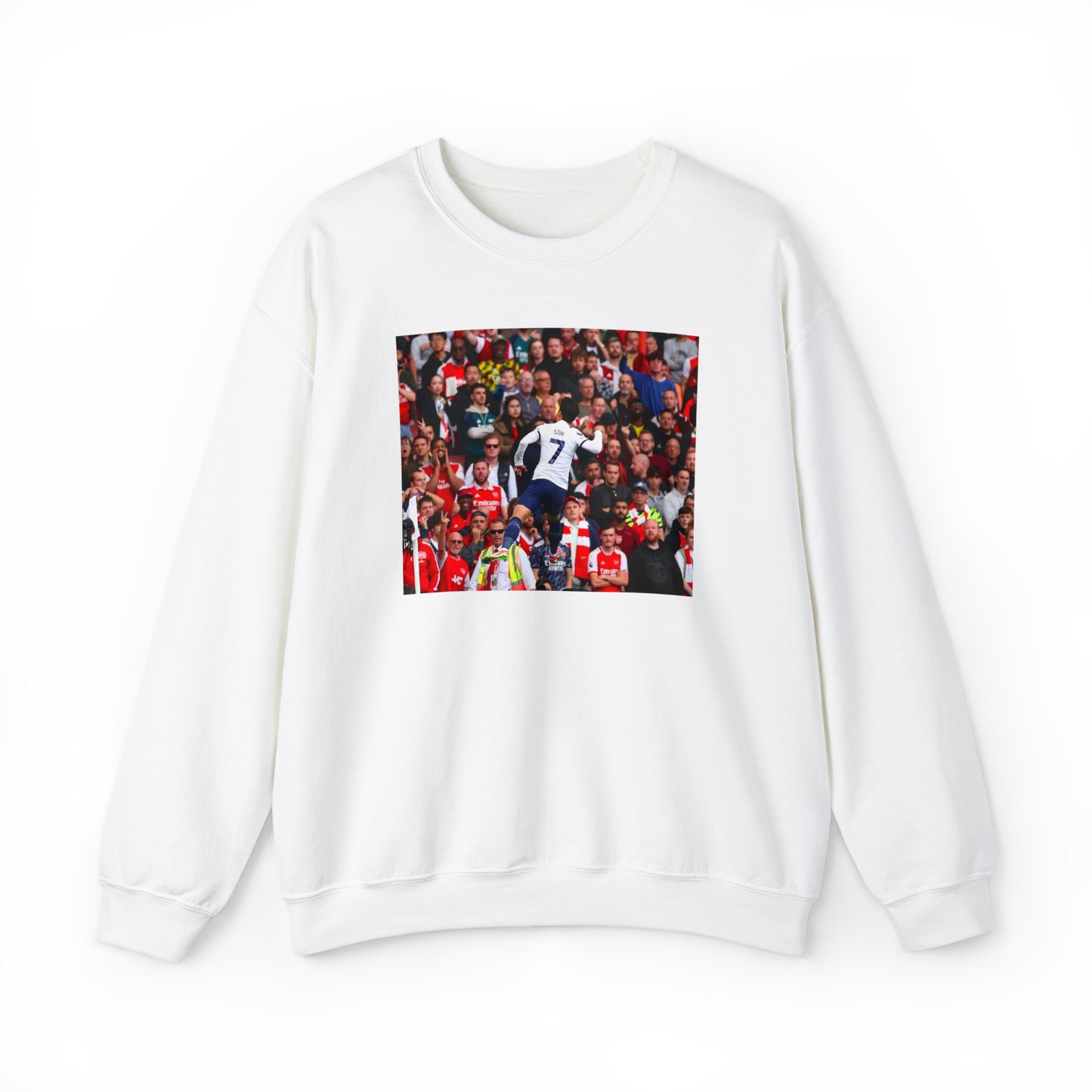 Son Heung-min Tottenham Hotspur North London Derby Crewneck Sweatshirt