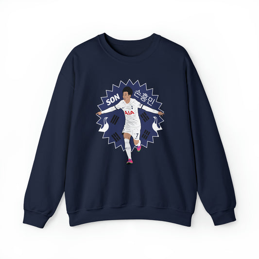 Son Heung-min Tottenham Hotspur  Crewneck Sweatshirt