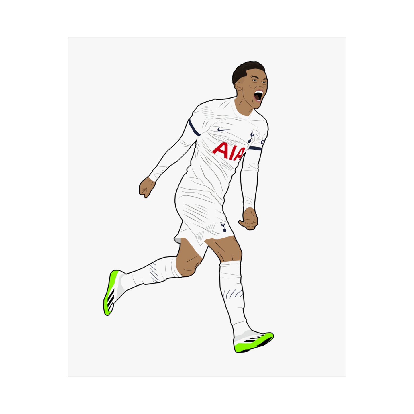 Brennan Johnson Tottenham Poster