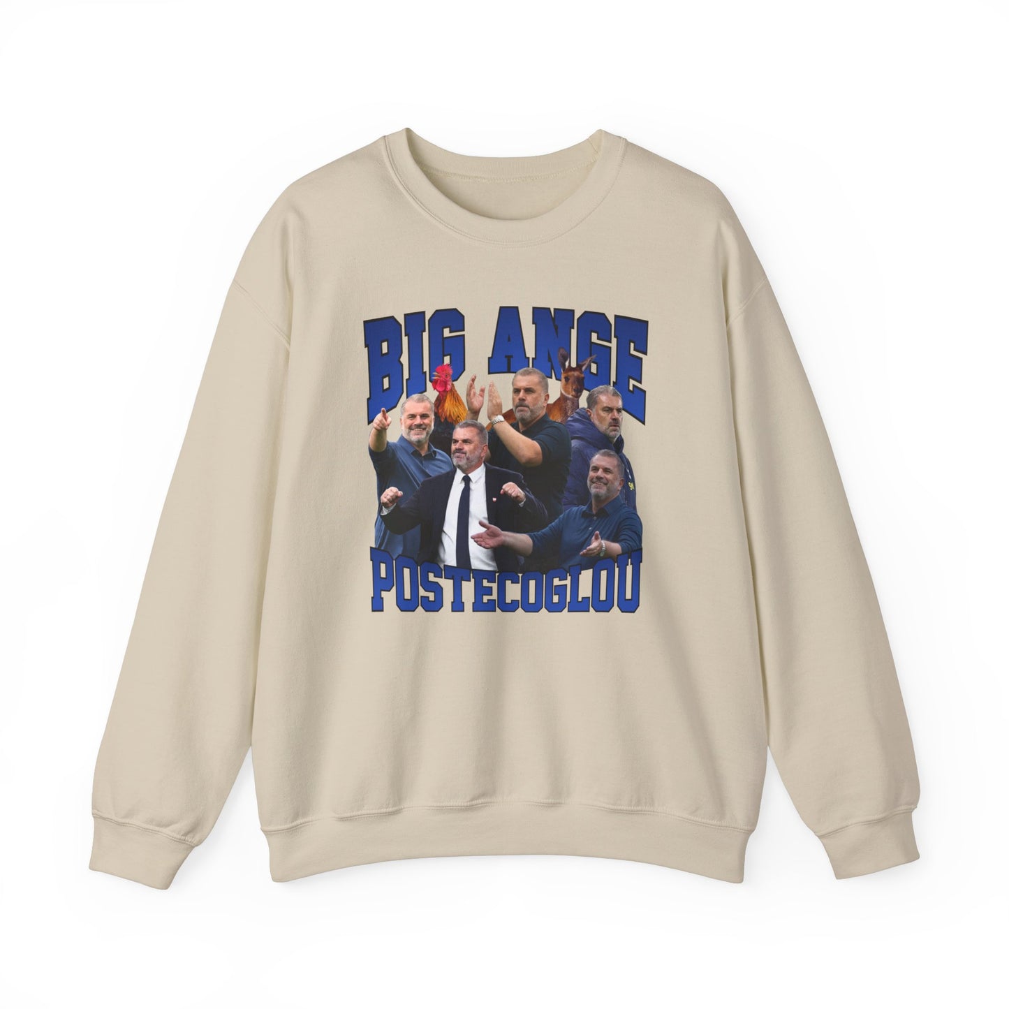 Big Ange Postecoglou Tottenham Graphic Crewneck Sweatshirt