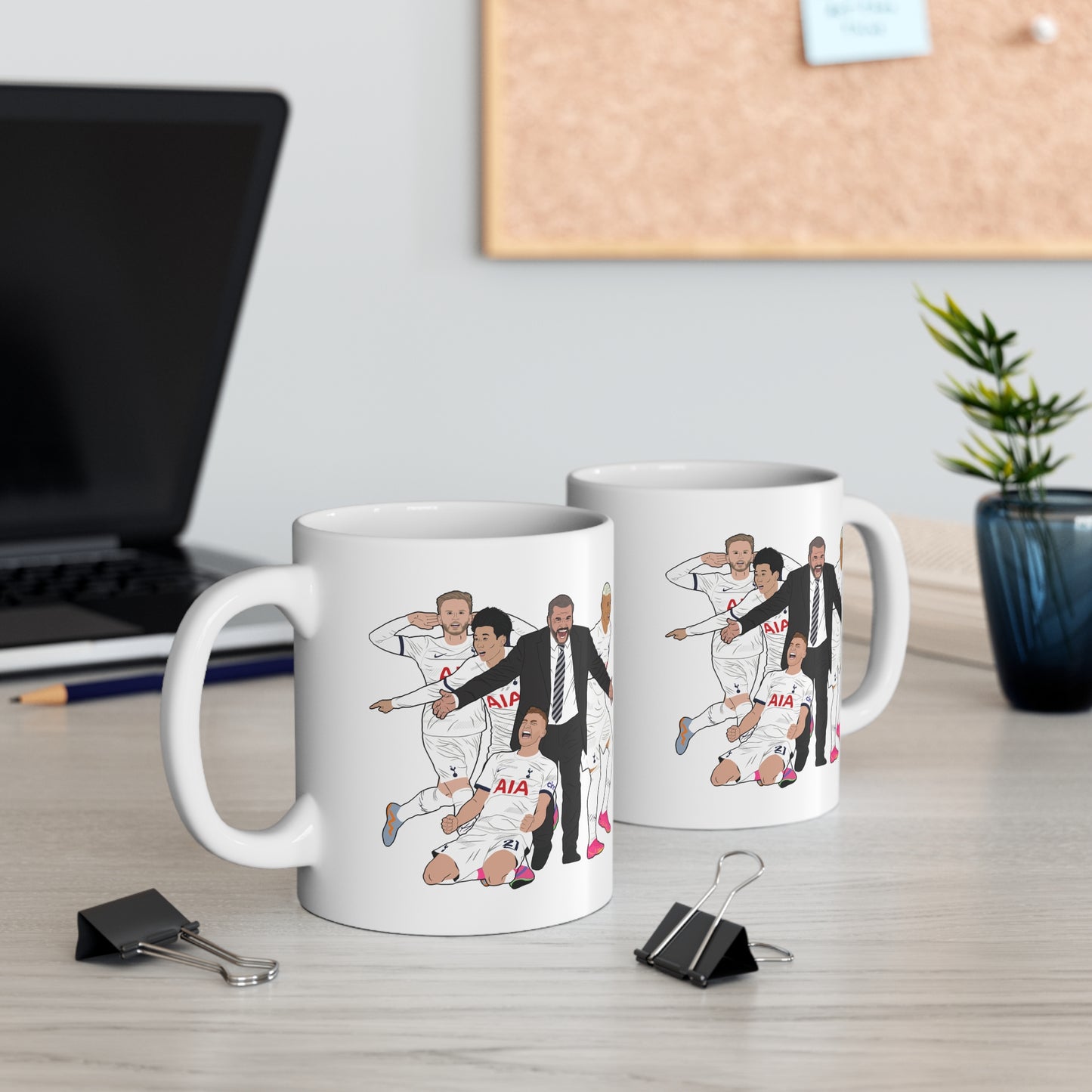 Tottenham Hotspur Ange Ball Coffee Mug