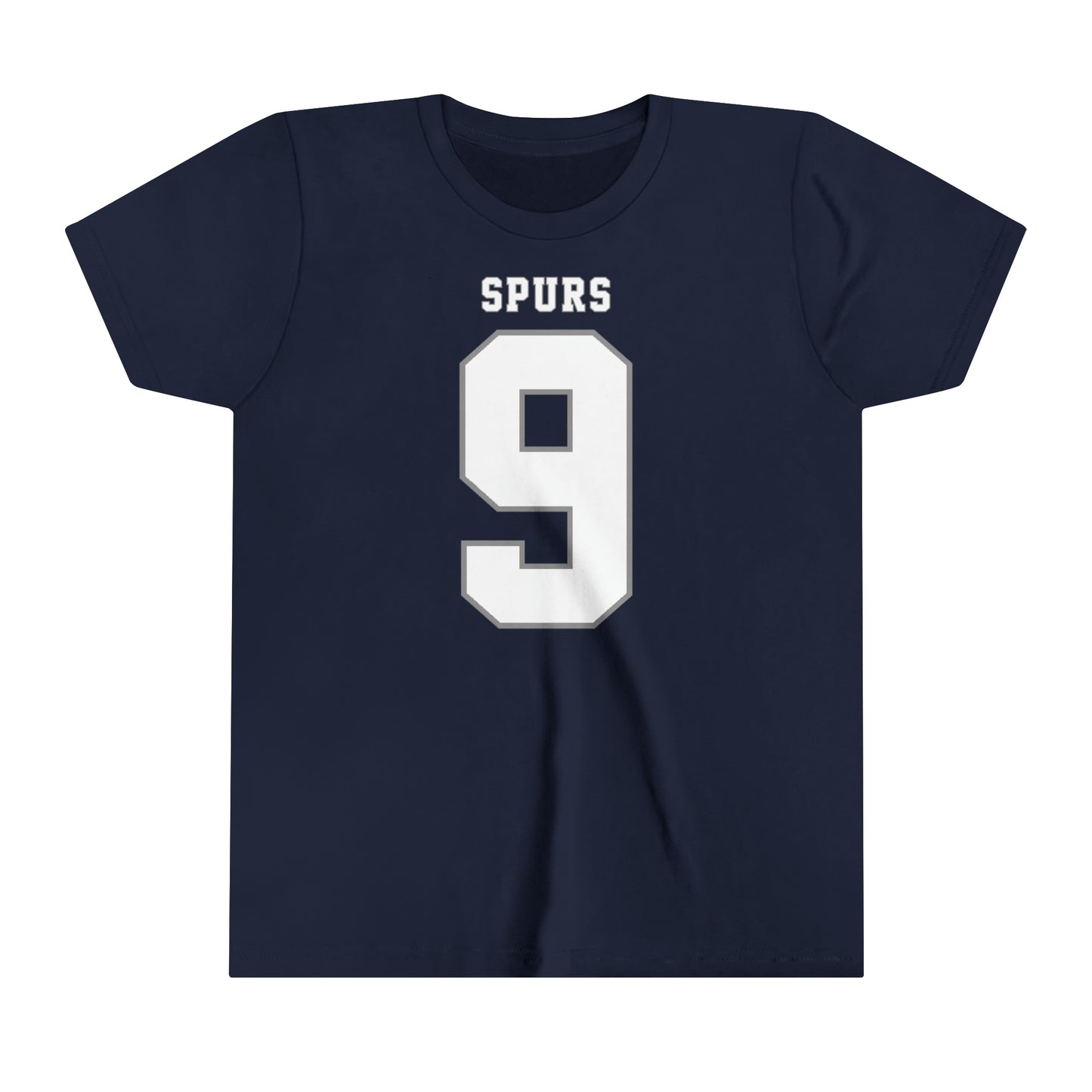 Richarlison Tottenham Hotspur NFL Style Youth Short Sleeve Tee (front and back)