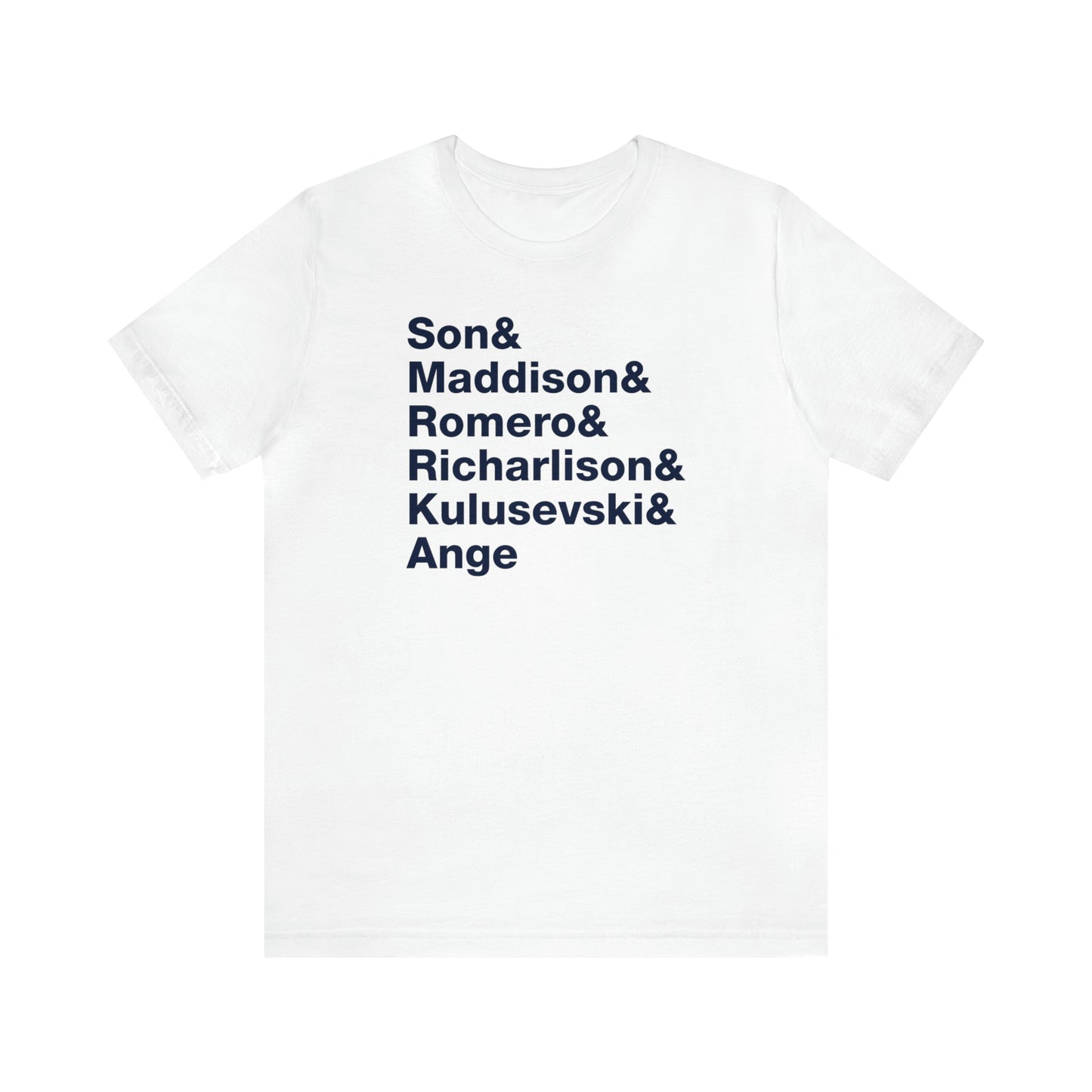 Customizable Tottenham Hotspur & T-Shirt (Choose The Names You Want!)