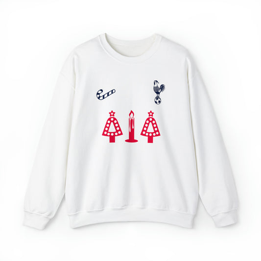 Tottenham Kit Christmas Jumper-Style Crewneck Sweatshirt