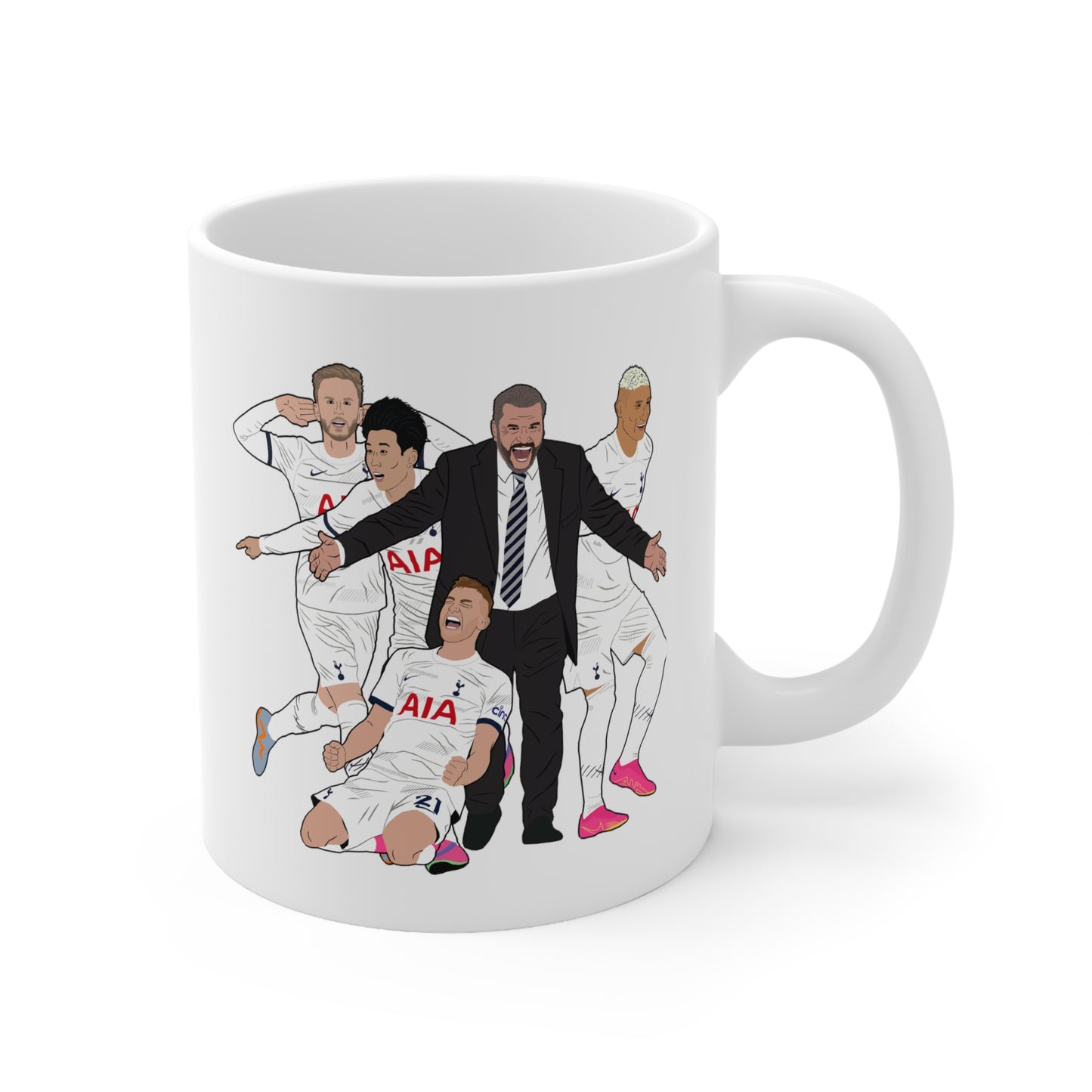 Tottenham Hotspur Ange Ball Coffee Mug