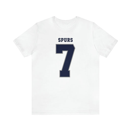 Son Heung-min Tottenham Hotspur NFL Style T-Shirt (front and back)