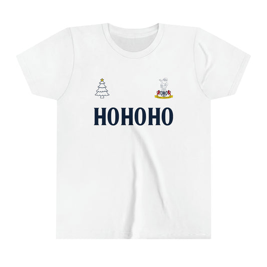 Tottenham Retro Kit Christmas Jumper-Style Youth Short Sleeve Tee