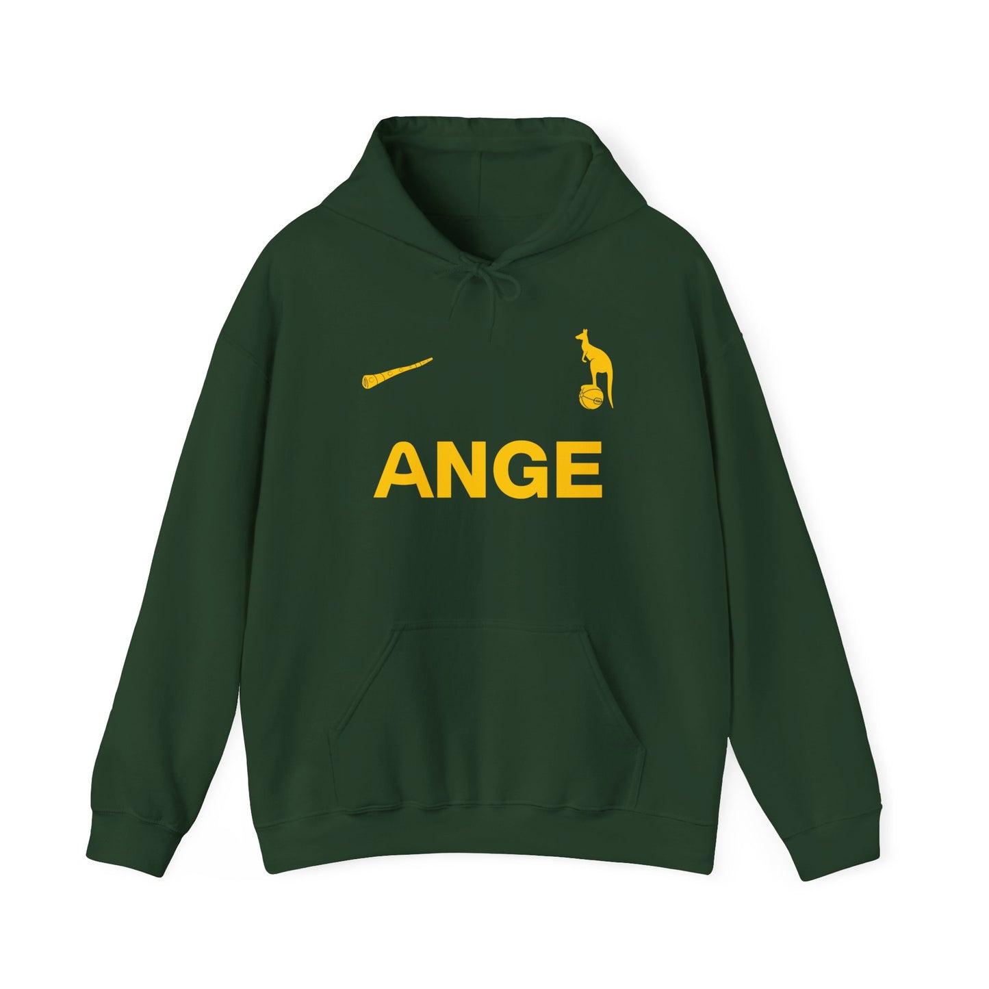 Ange Postecoglou Aussie Tottenham Kit Hoodie Forest Green Edition