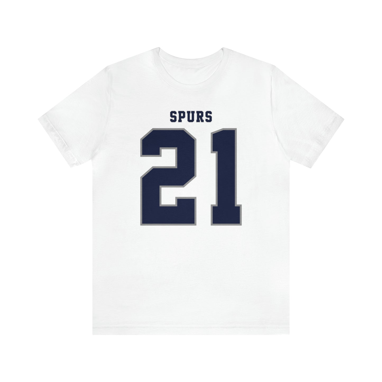 Dejan Kulusevski Tottenham Hotspur NFL Style T-Shirt (front and back)