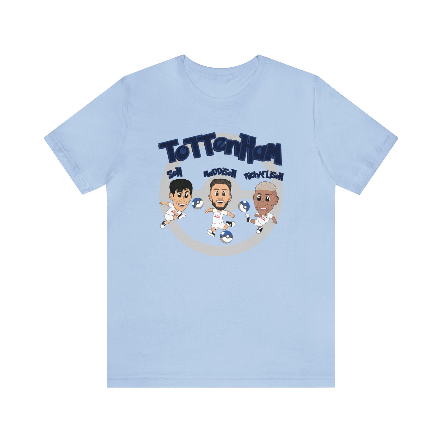 Tottenham Hotspur Evolution T-Shirt (Son Hueng-min, James Maddison, Richarlison)