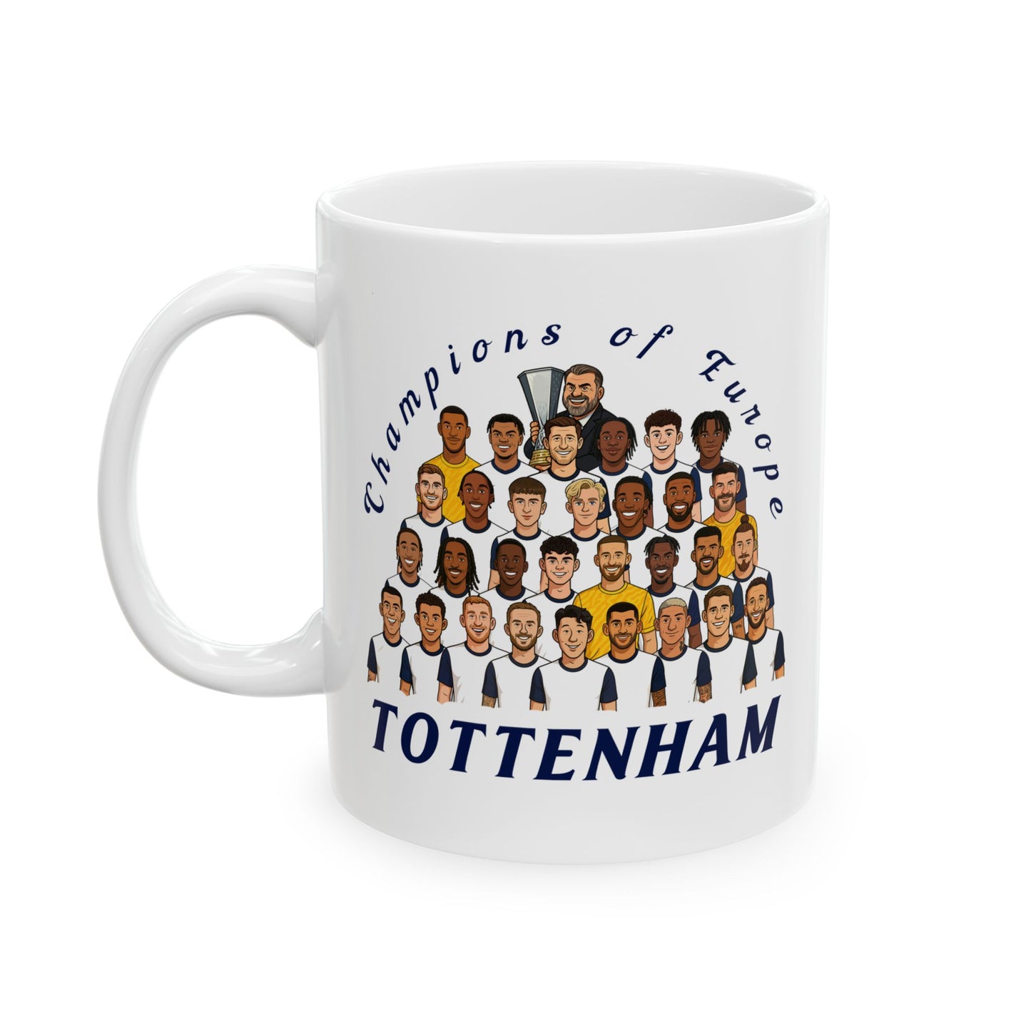 Tottenham Champions of Europe Coffee Mug