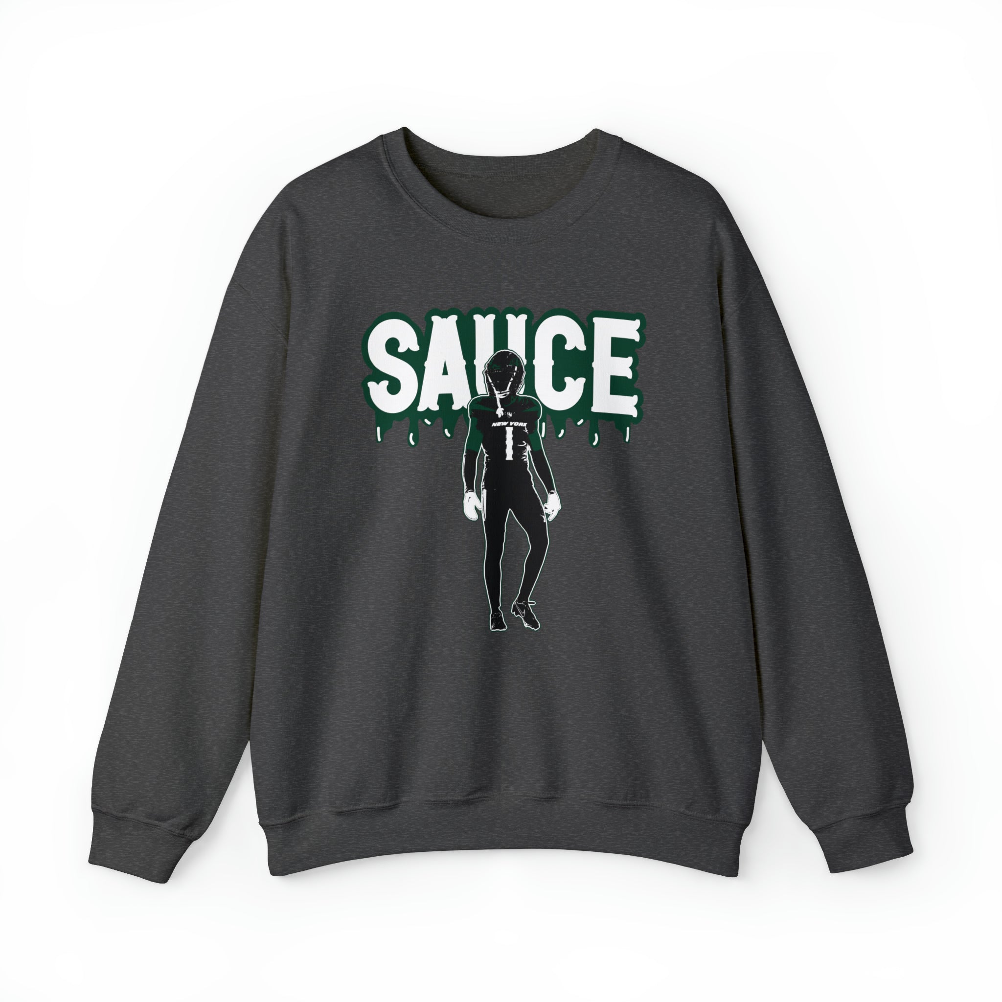 Jets crewneck sweatshirt best sale