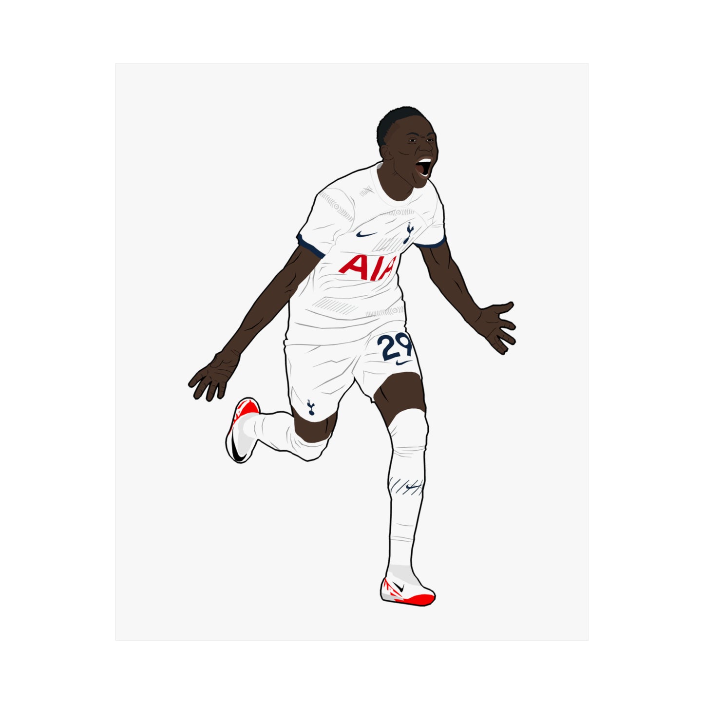 Pape Matar Sarr Tottenham Poster