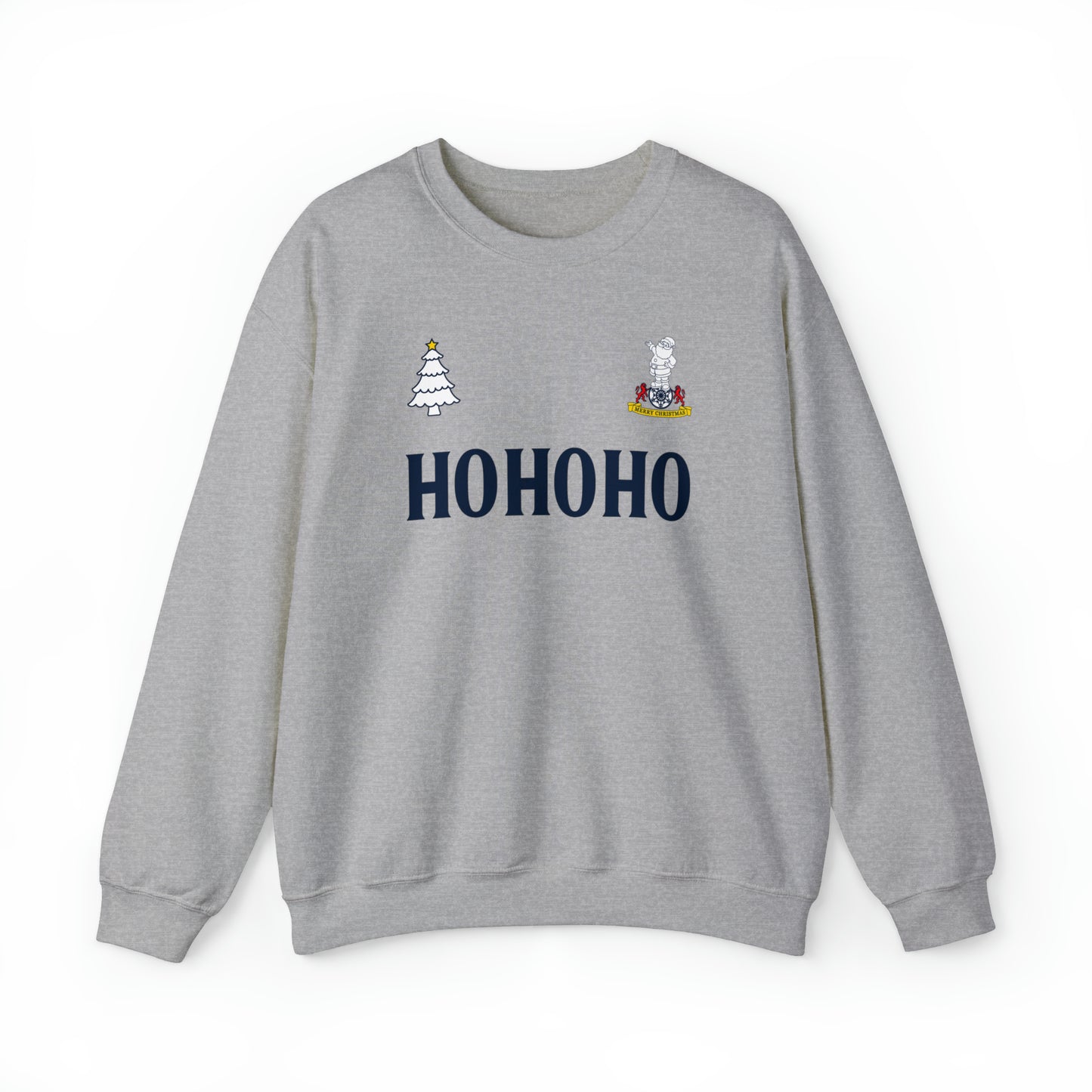 Tottenham Retro Kit Christmas Jumper-Style Crewneck Sweatshirt