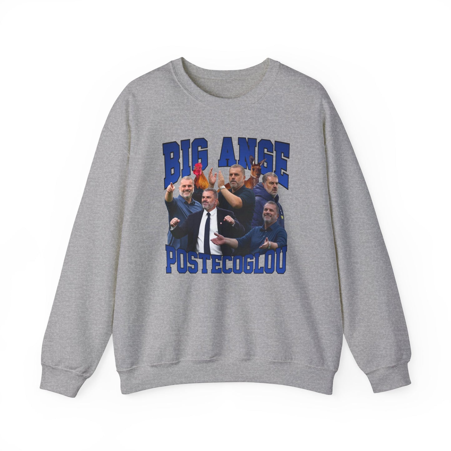 Big Ange Postecoglou Tottenham Graphic Crewneck Sweatshirt