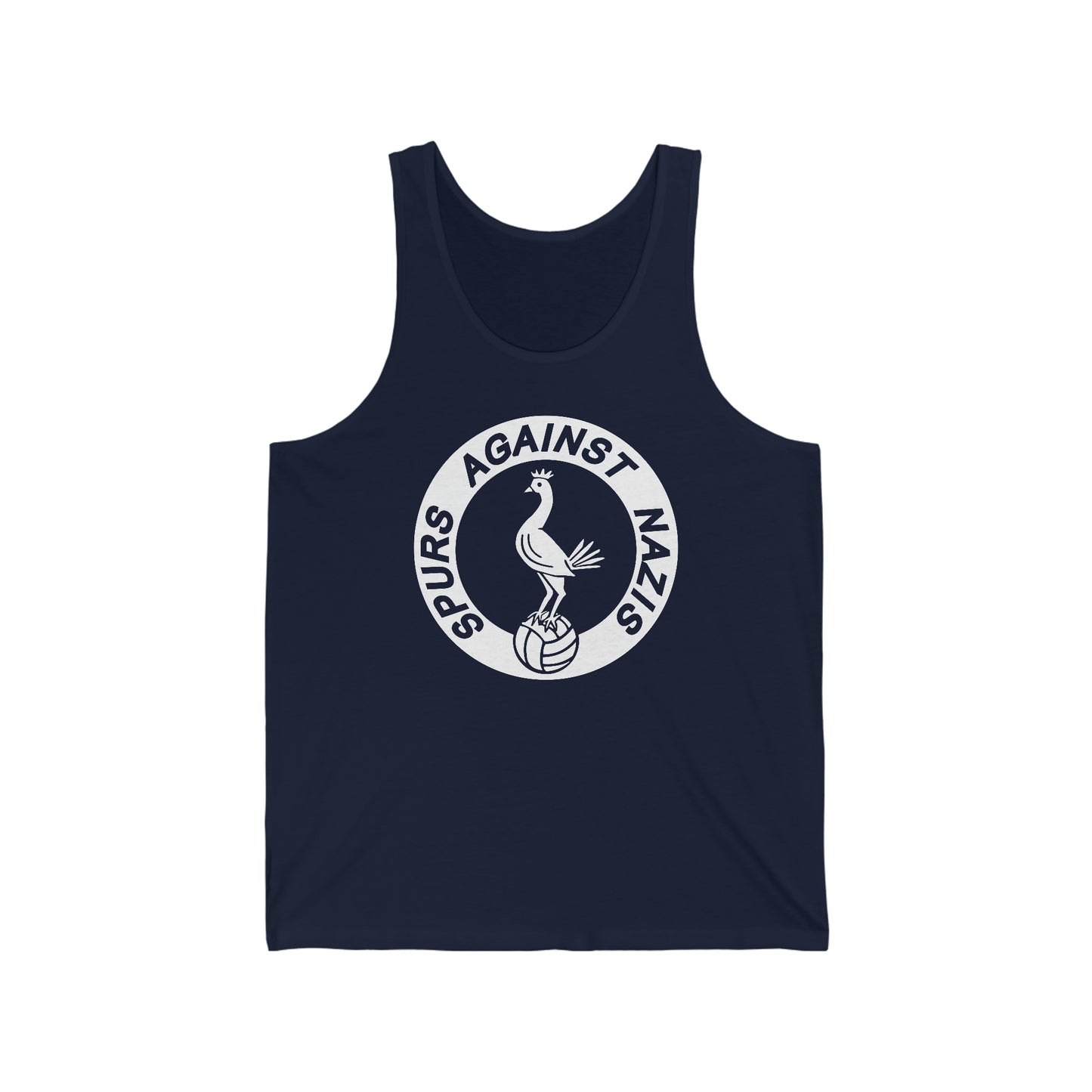 Spurs Against Nazis Tottenham Tank Top