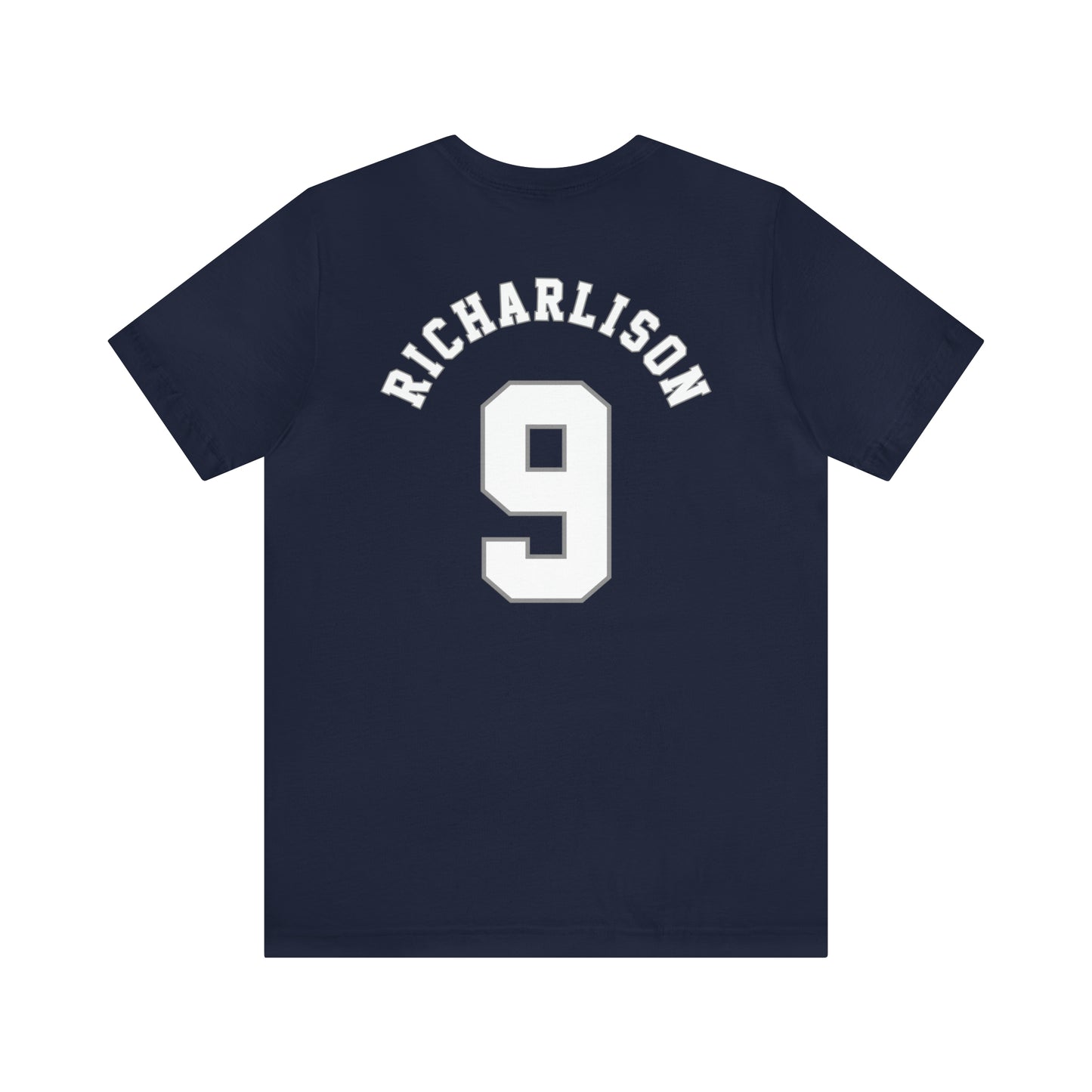 Richarlison Tottenham Hotspur NFL Style T-Shirt (front and back)