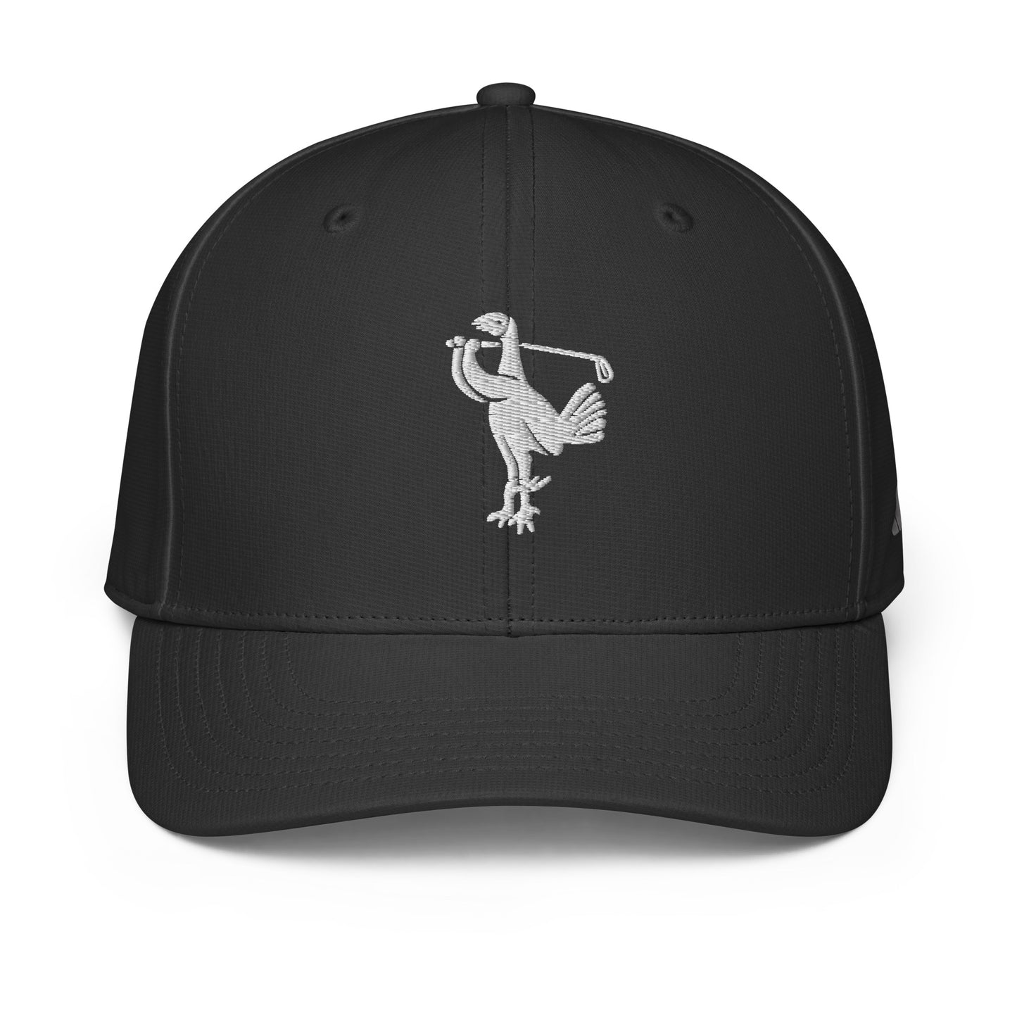 Retro Golfing Cockerel Performance Golf Hat