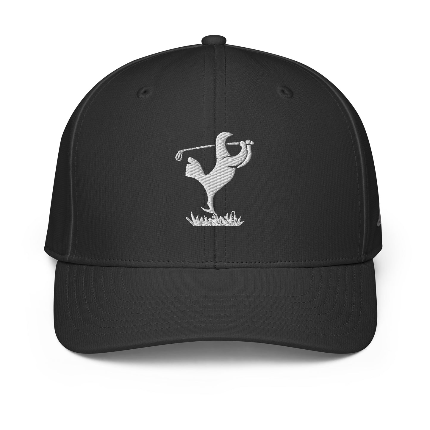 Golfing Cockerel Performance Golf Hat