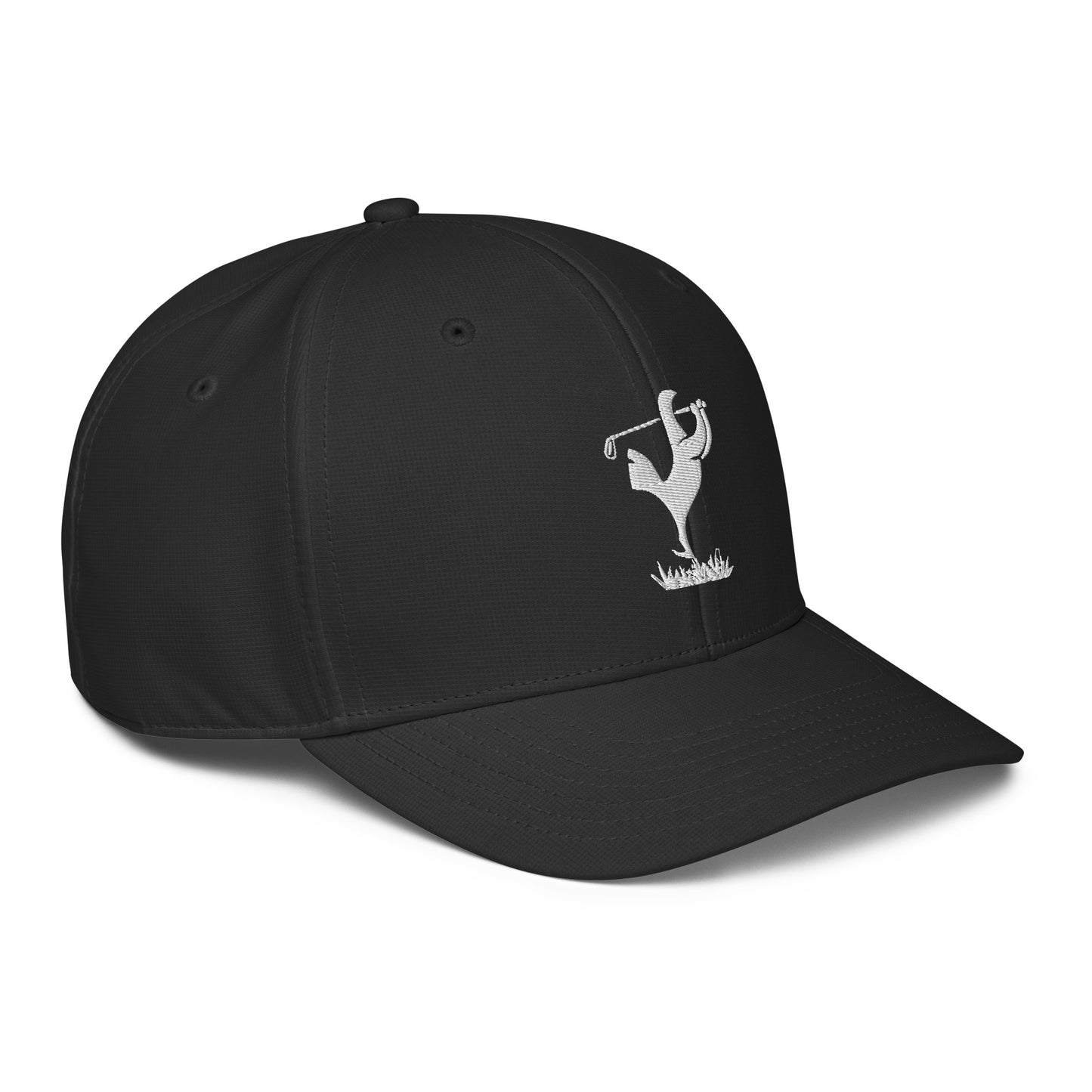 Golfing Cockerel Performance Golf Hat