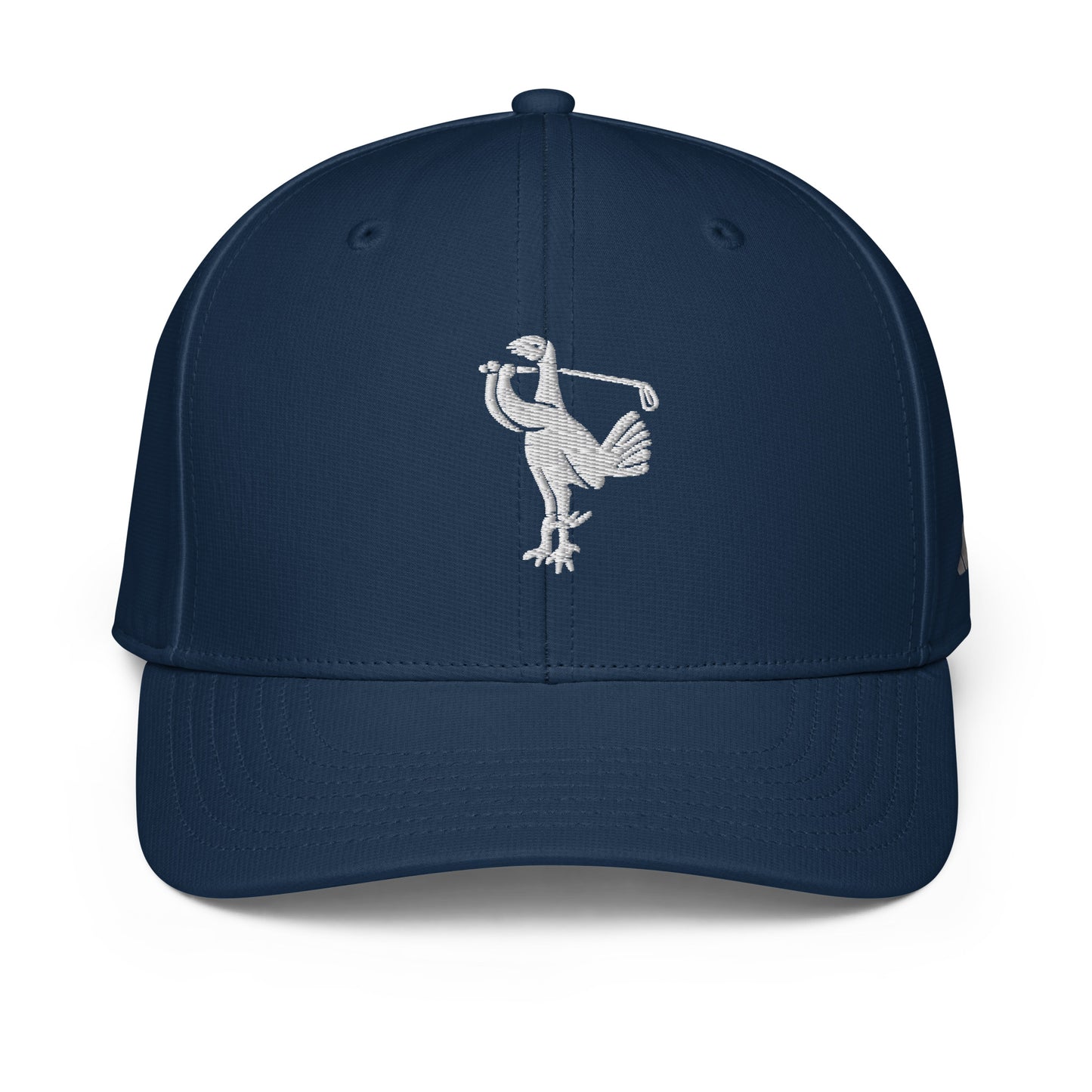 Retro Golfing Cockerel Performance Golf Hat