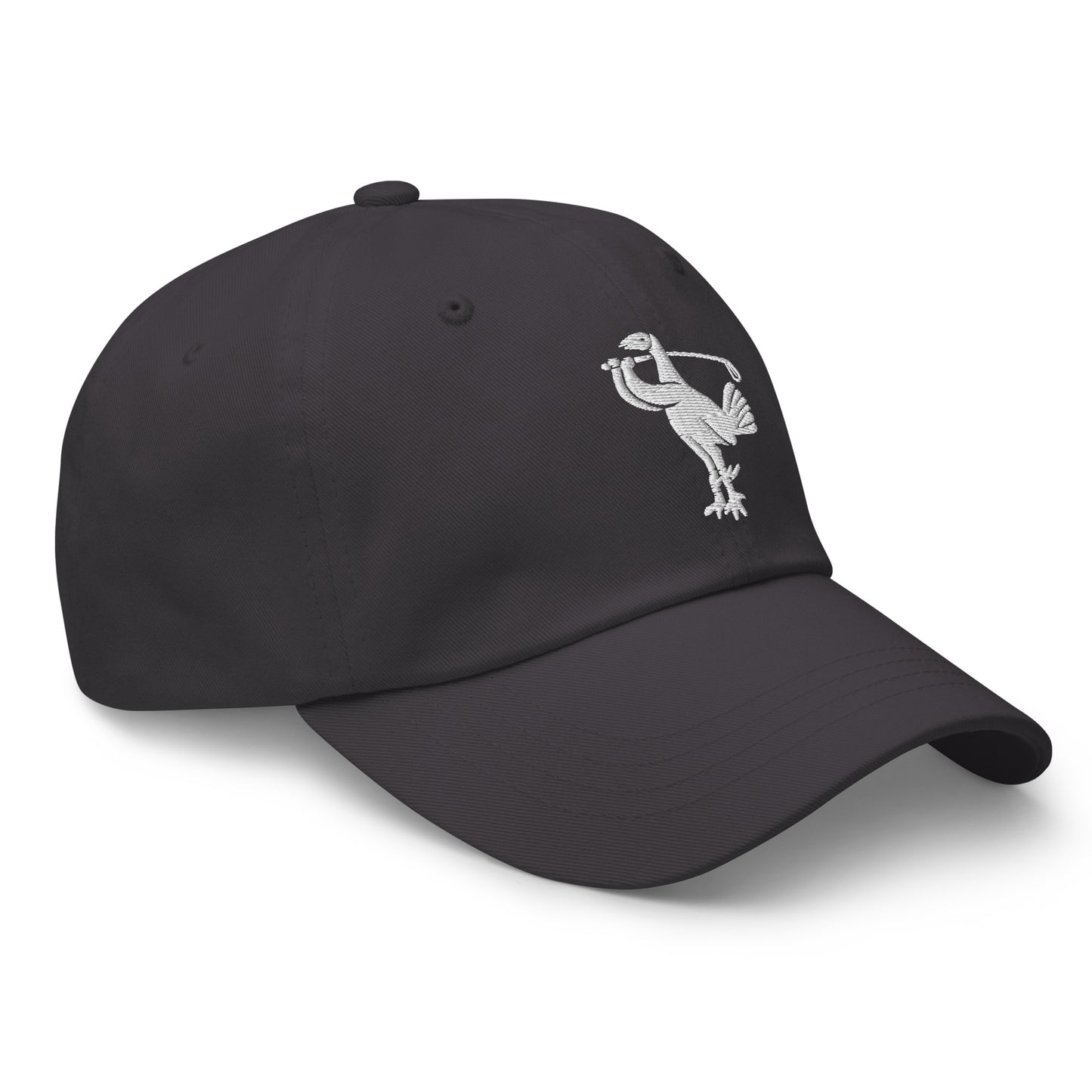 Retro Golfing Cockerel Dad Hat