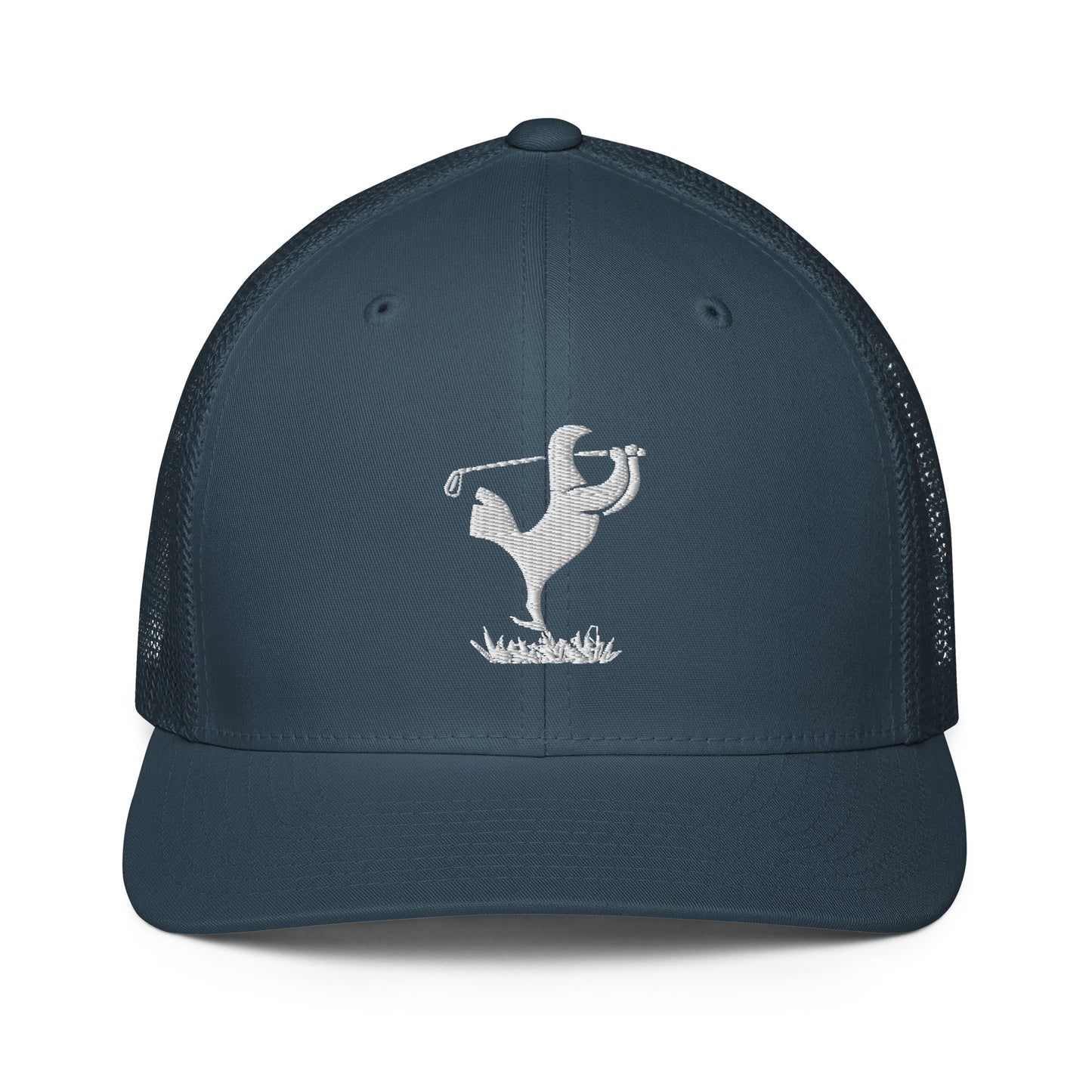 Golfing Cockerel Tottenham Flex Fit Closed Back Hat