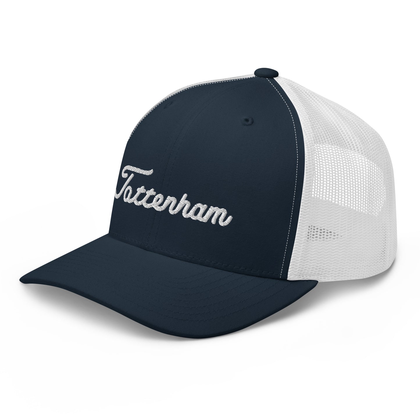 Tottenham Golf Script Mesh Back Trucker Hat