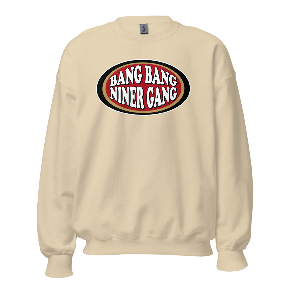 Bang Bang San Francisco Football Crewneck Sweatshirt