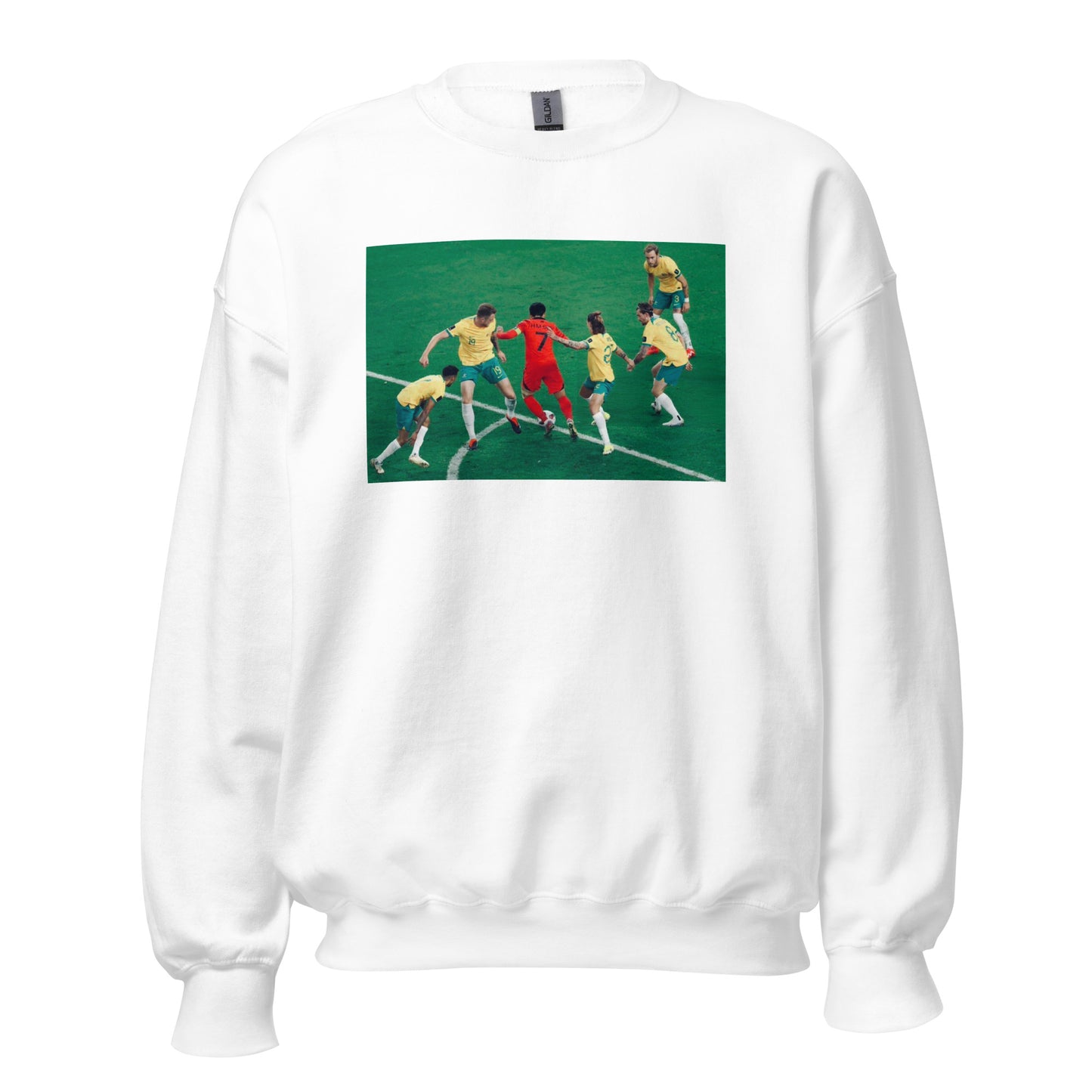 Son Heung-min South Korea Asian Cup Crewneck Sweatshirt