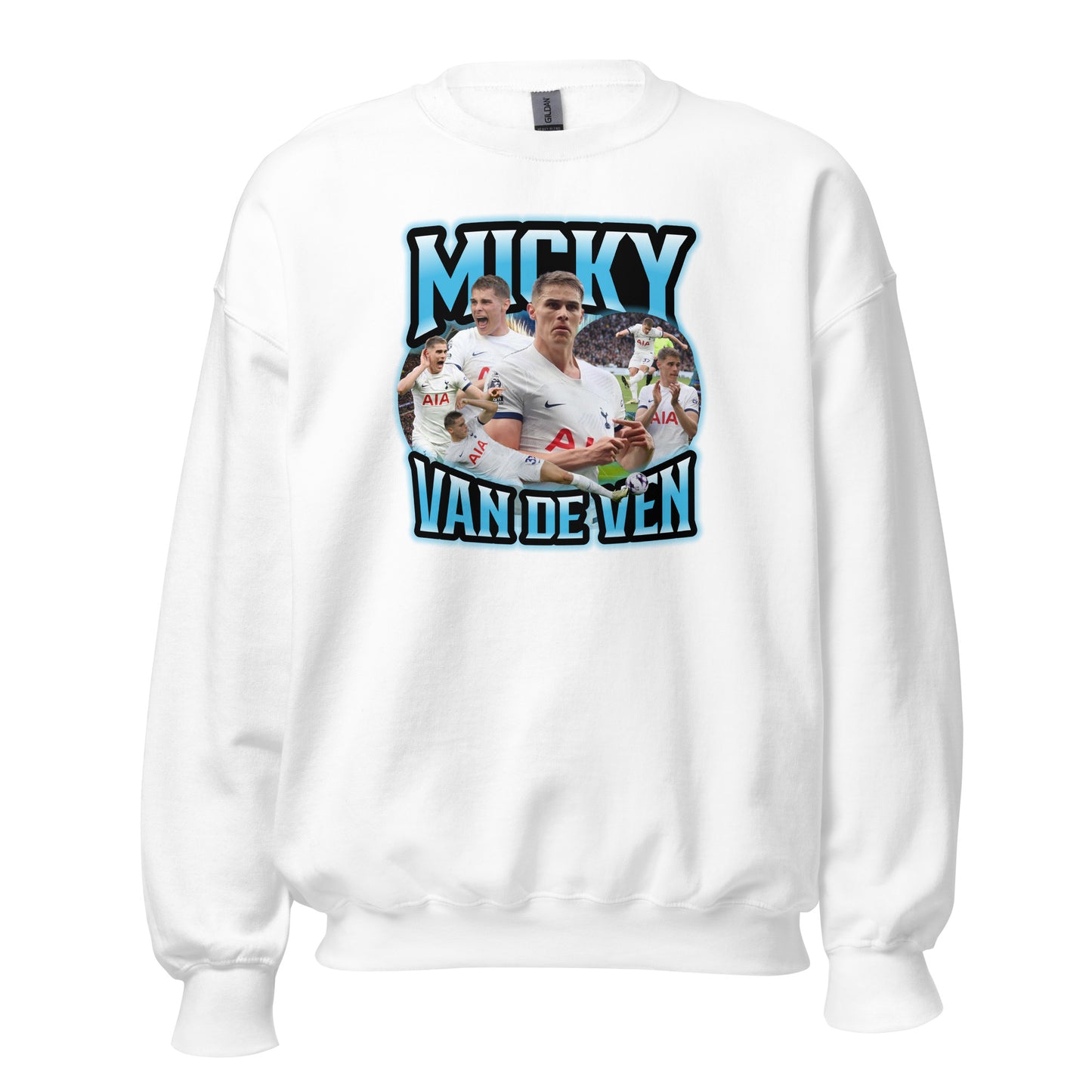 Micky van de Ven Tottenham Graphic Crewneck Sweatshirt