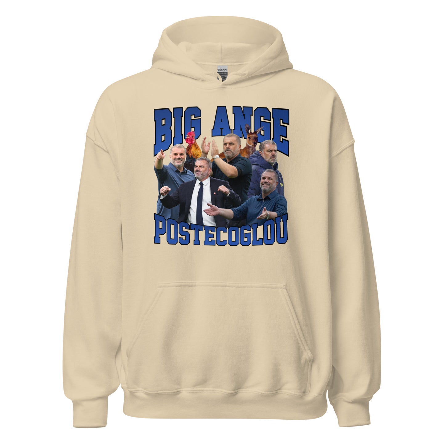 Big Ange Postecoglou Tottenham Graphic Hooded Sweatshirt