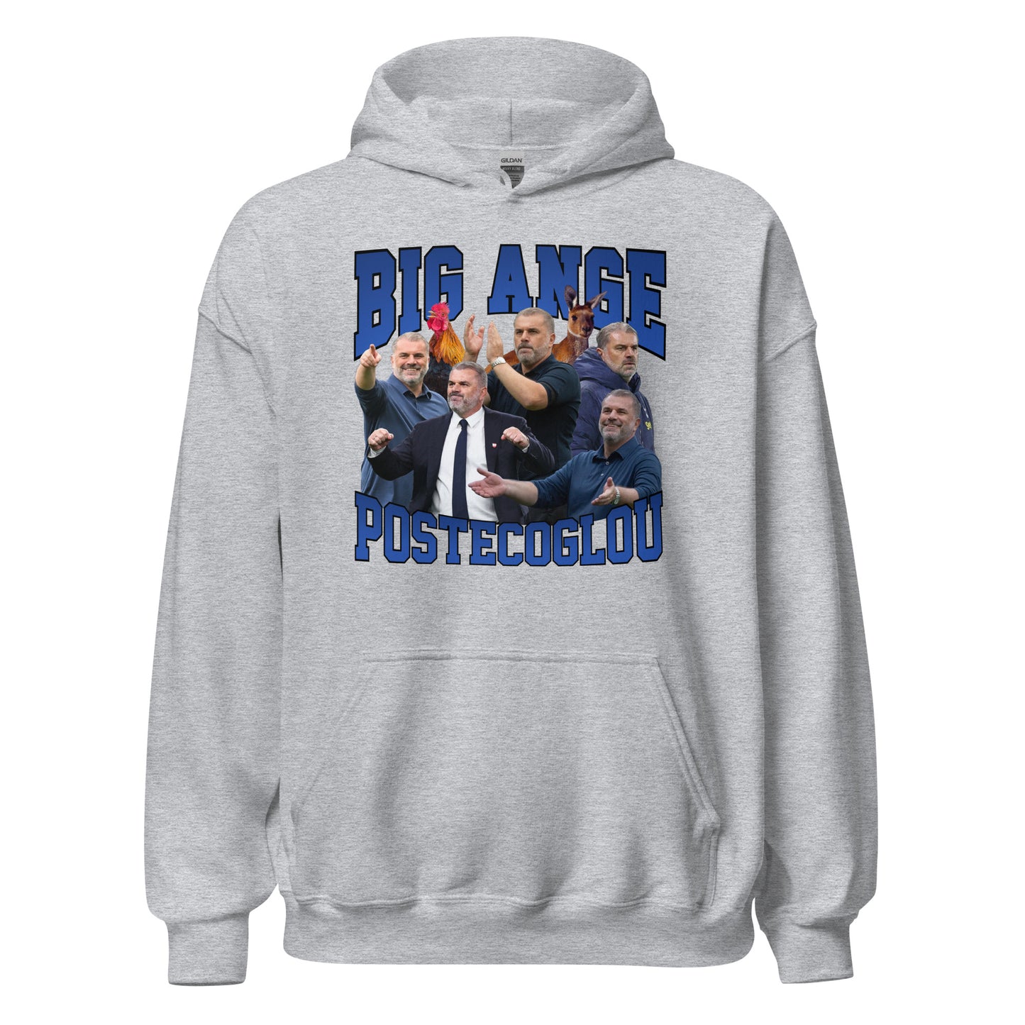 Big Ange Postecoglou Tottenham Graphic Hooded Sweatshirt