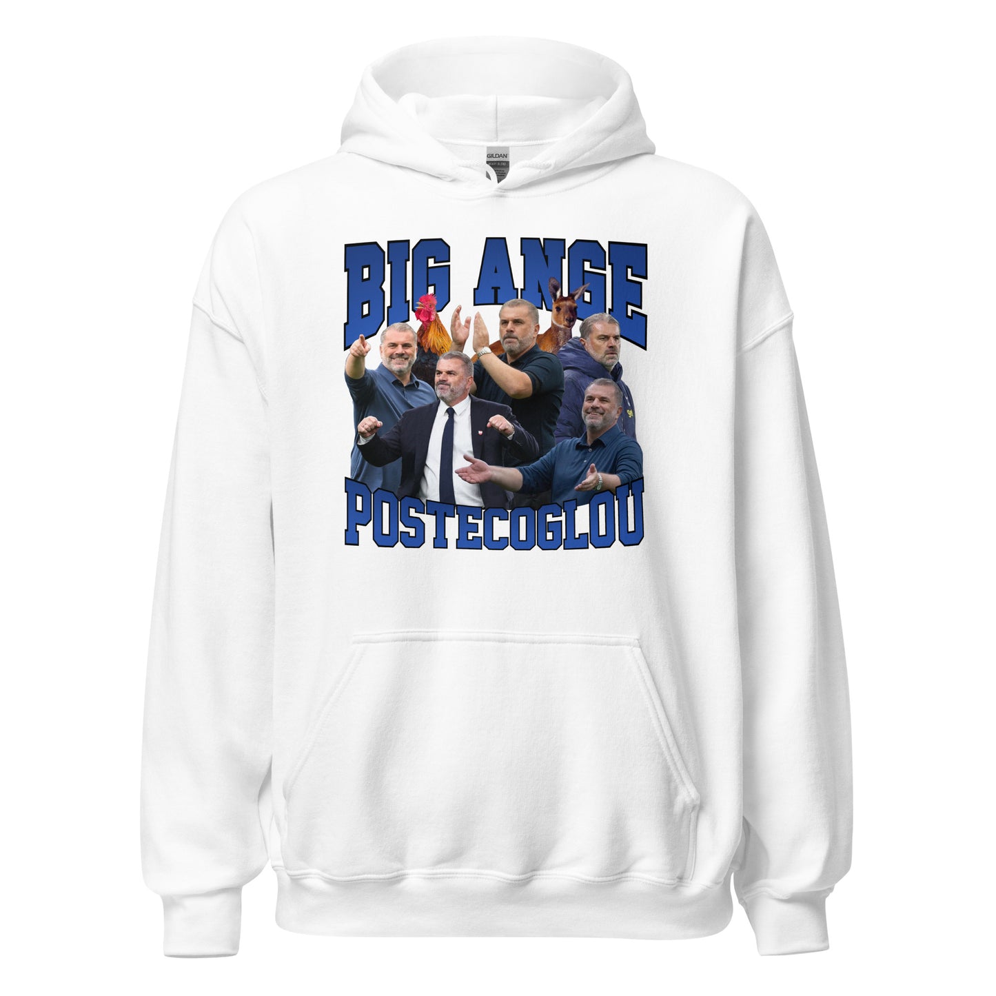 Big Ange Postecoglou Tottenham Graphic Hooded Sweatshirt