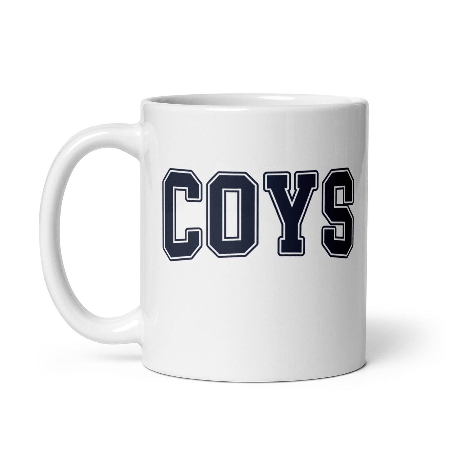 COYS Block Letter Tottenham Coffee Mug